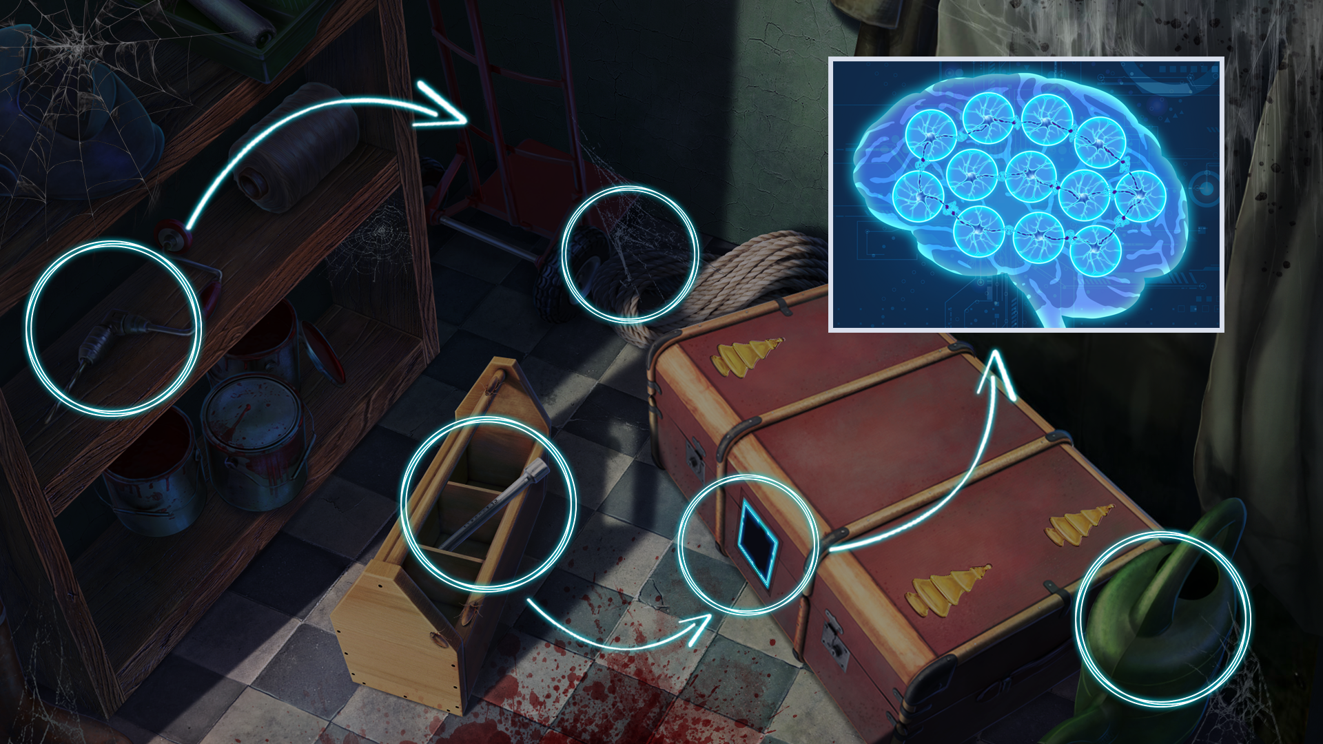 اسکرین شات 2 بازی Amnesia - Room Escape Games