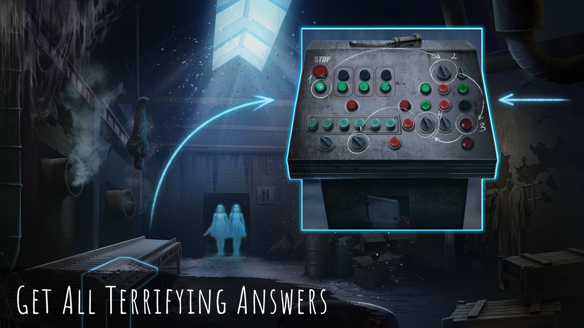 اسکرین شات 3 بازی Scary Horror 2: Escape Games