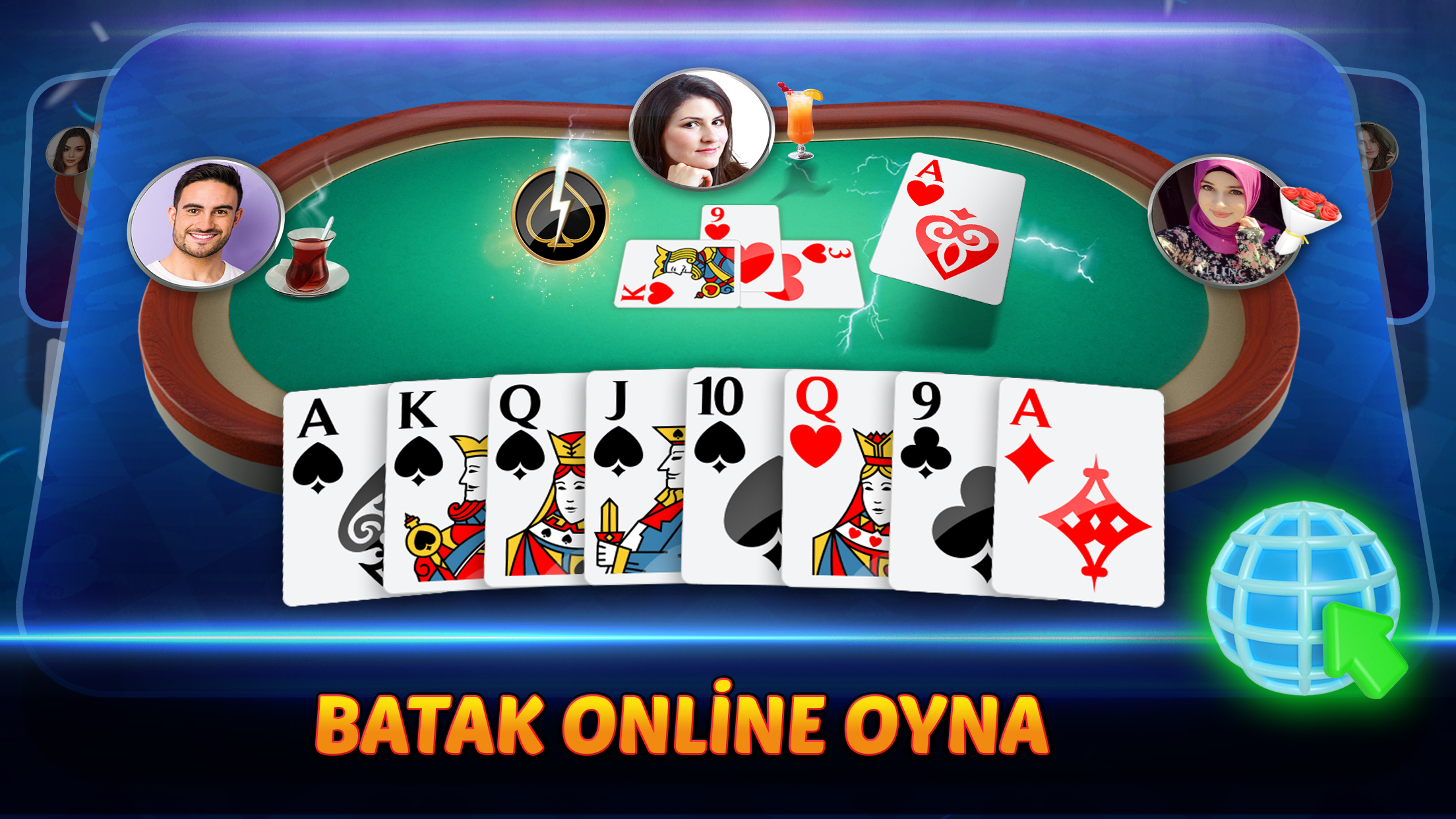 اسکرین شات 3 بازی Batak Club - Batak Online