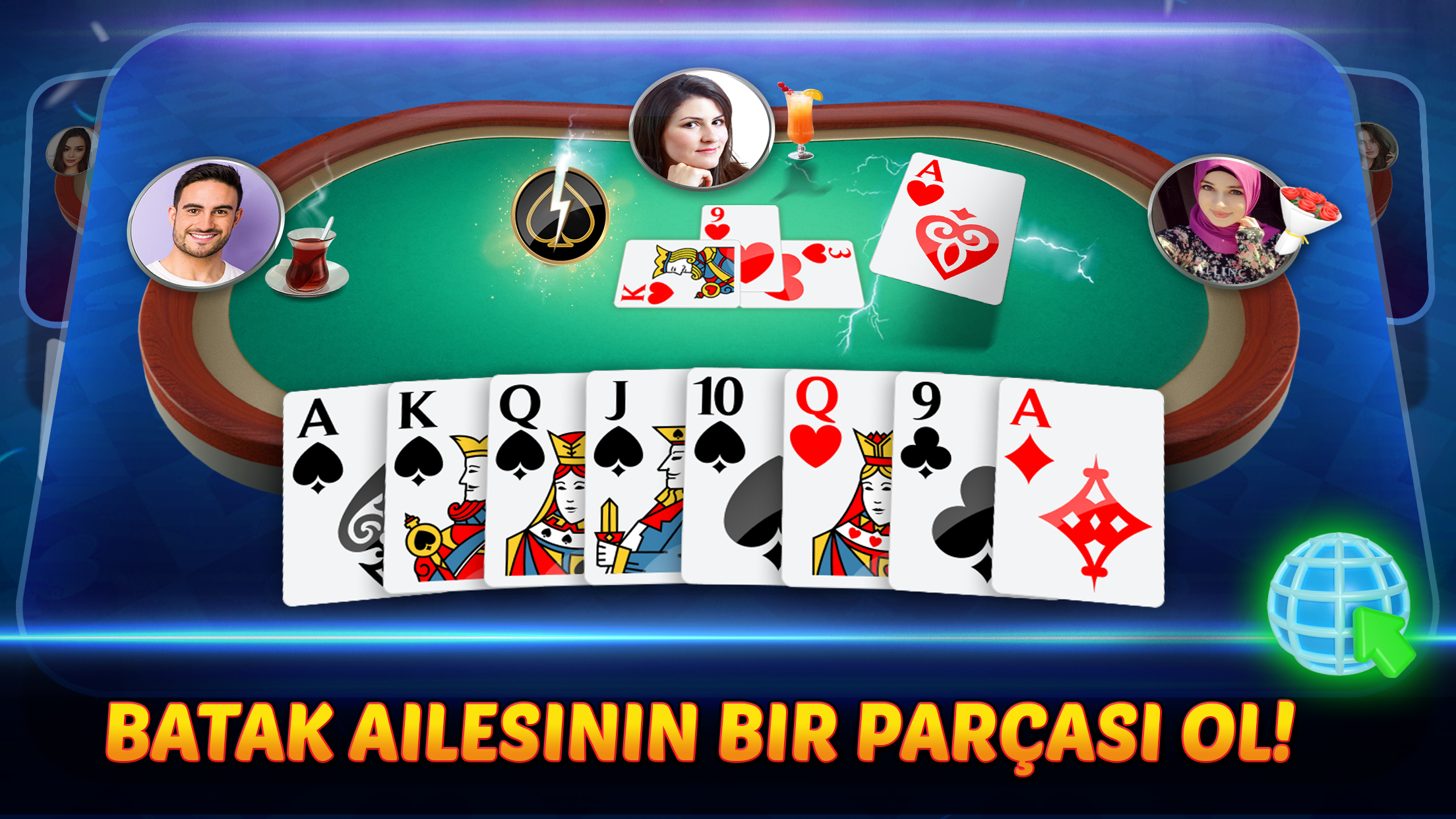 اسکرین شات 3 بازی Batak Online - Batak Club