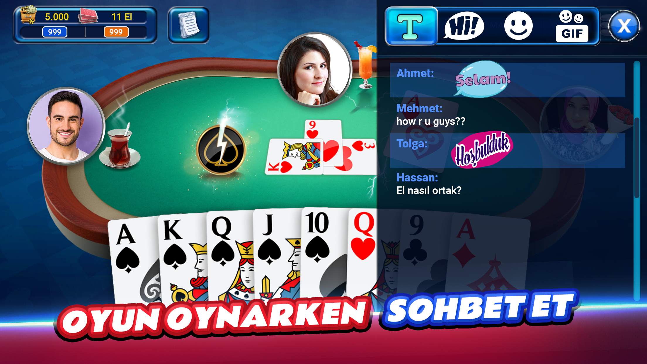 اسکرین شات 5 بازی Batak Club - Play Batak Online