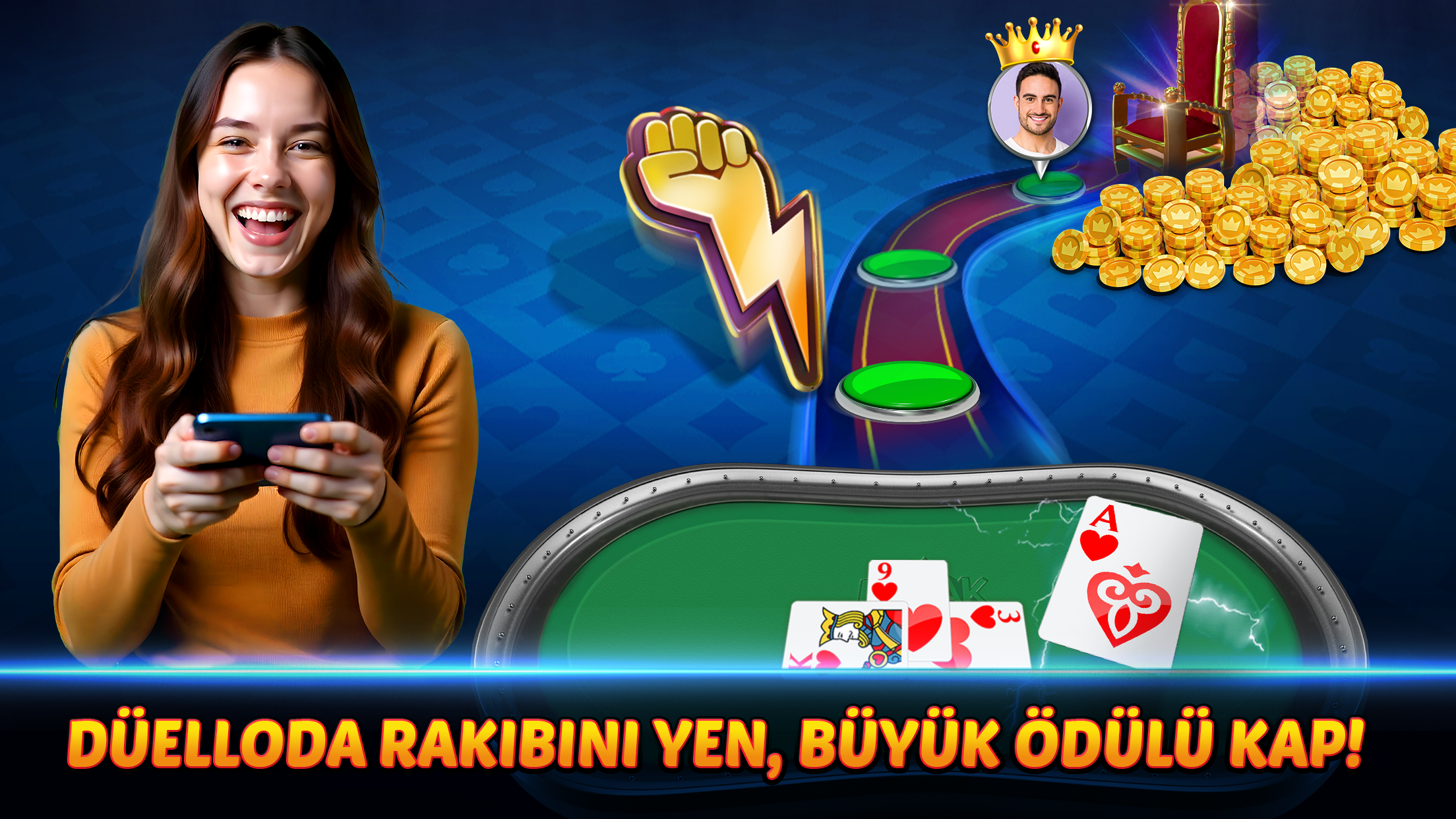 اسکرین شات 6 بازی Batak Online - Batak Club