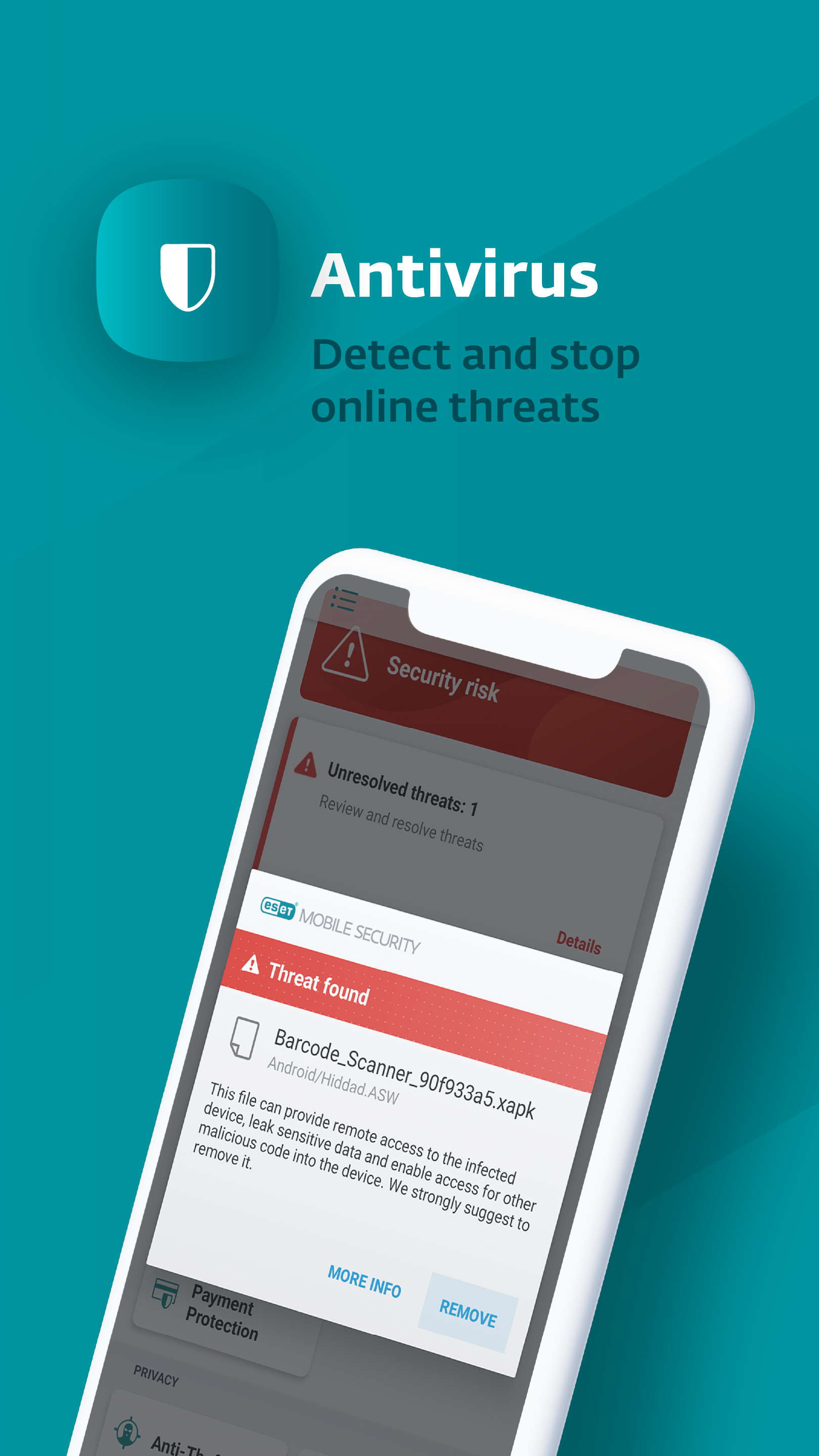 اسکرین شات 5 برنامه ESET Mobile Security Antivirus