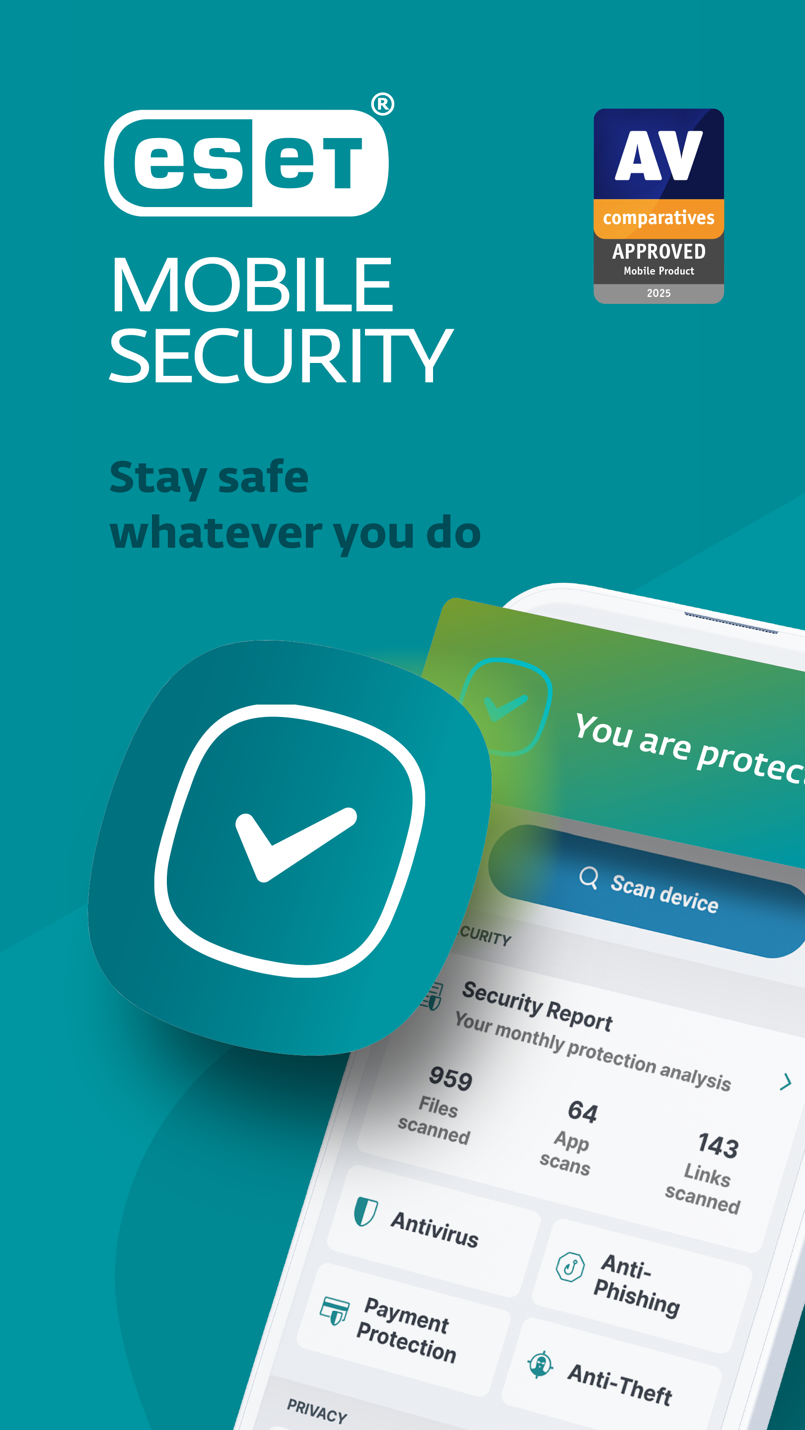 اسکرین شات 1 برنامه ESET Mobile Security Antivirus