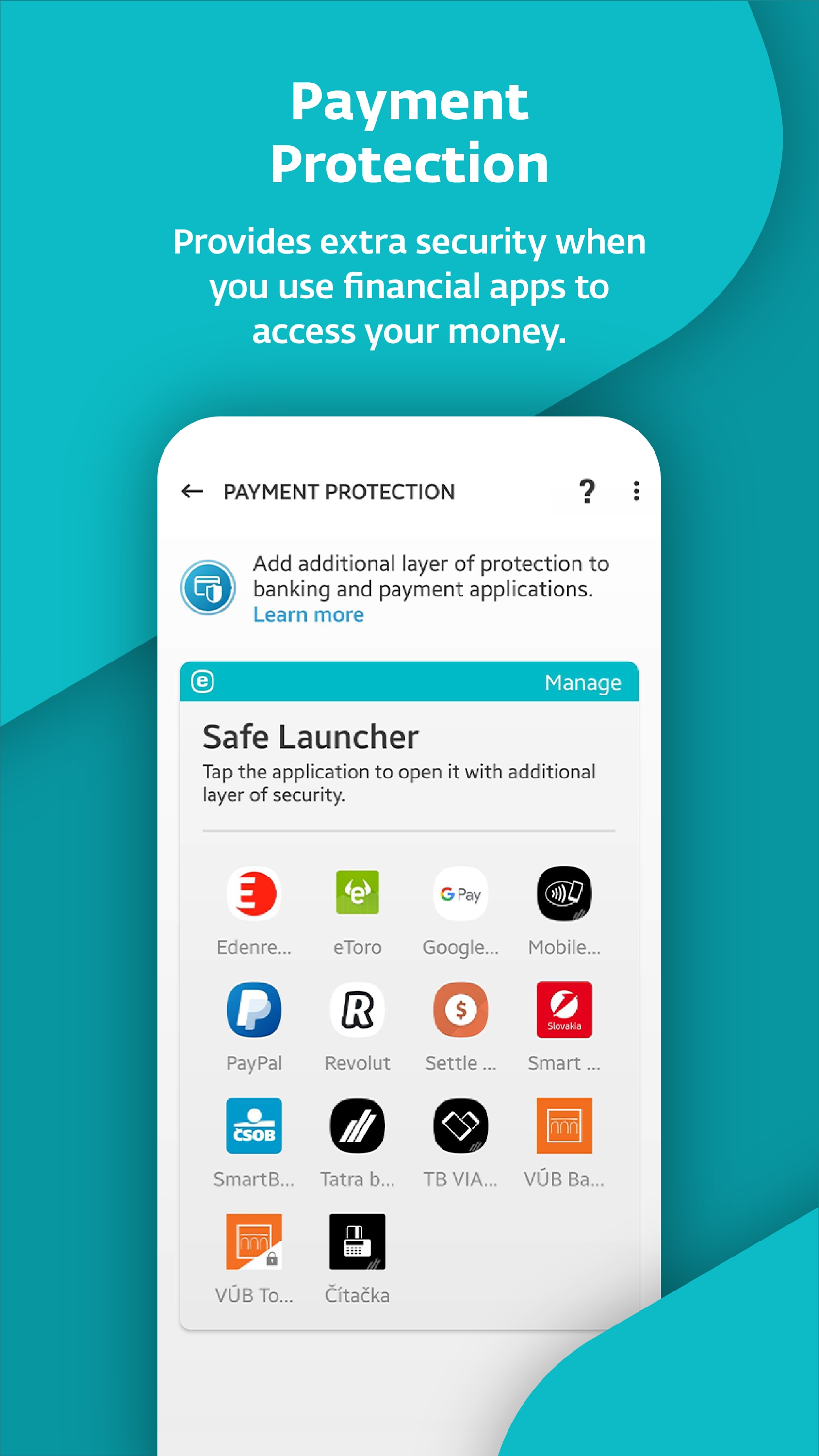 اسکرین شات 3 برنامه ESET Mobile Security Telekom