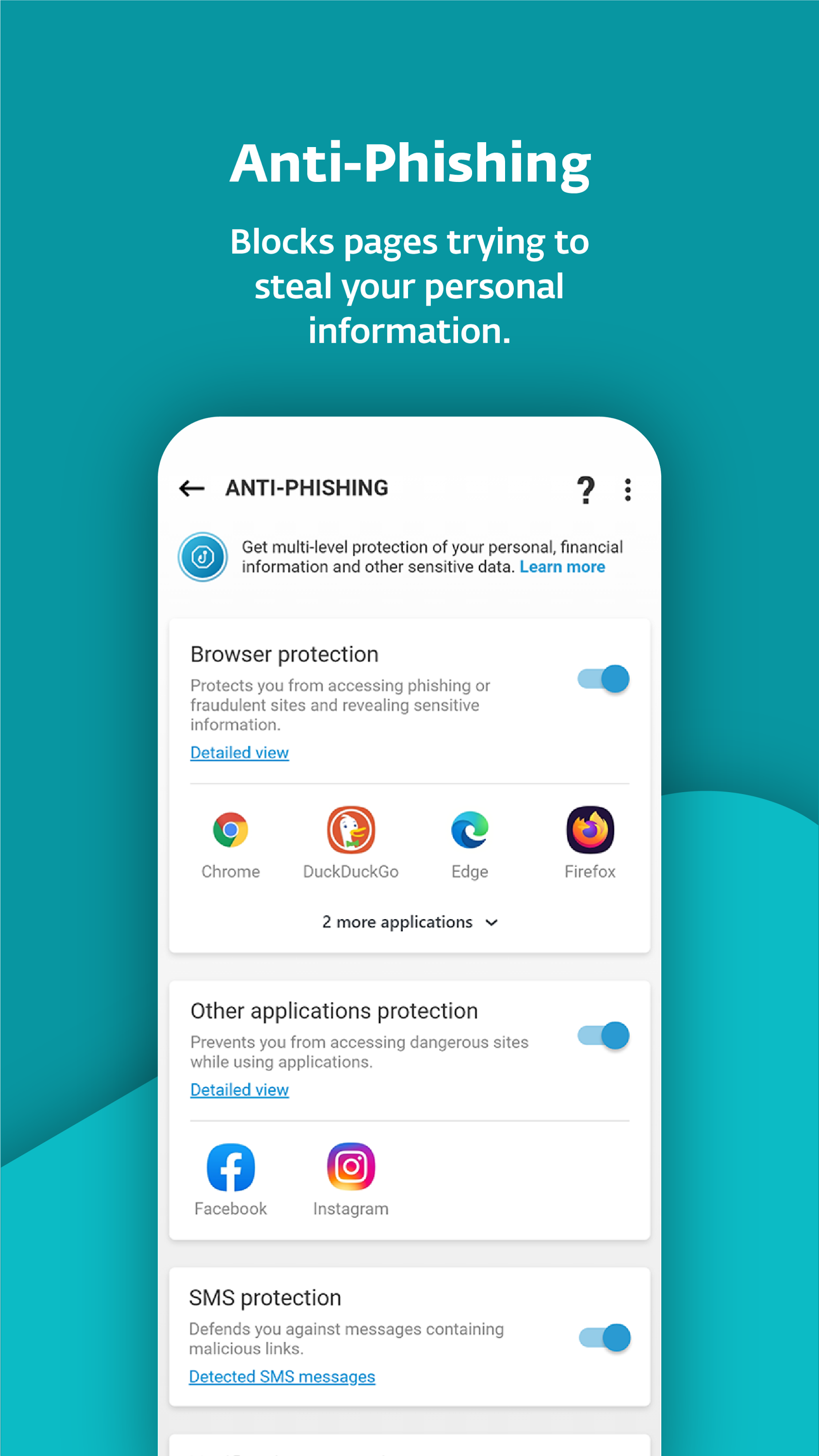 اسکرین شات 2 برنامه ESET Mobile Security Telekom