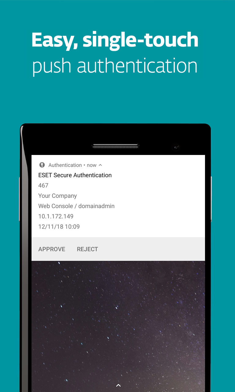 اسکرین شات 3 برنامه ESET Secure Authentication