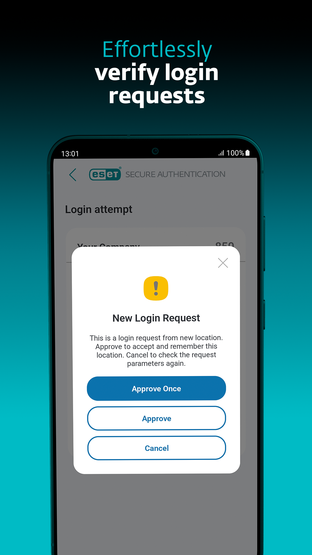 اسکرین شات 5 برنامه ESET Secure Authentication
