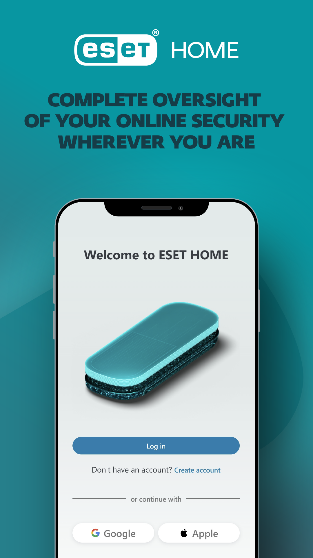 اسکرین شات 1 برنامه ESET HOME