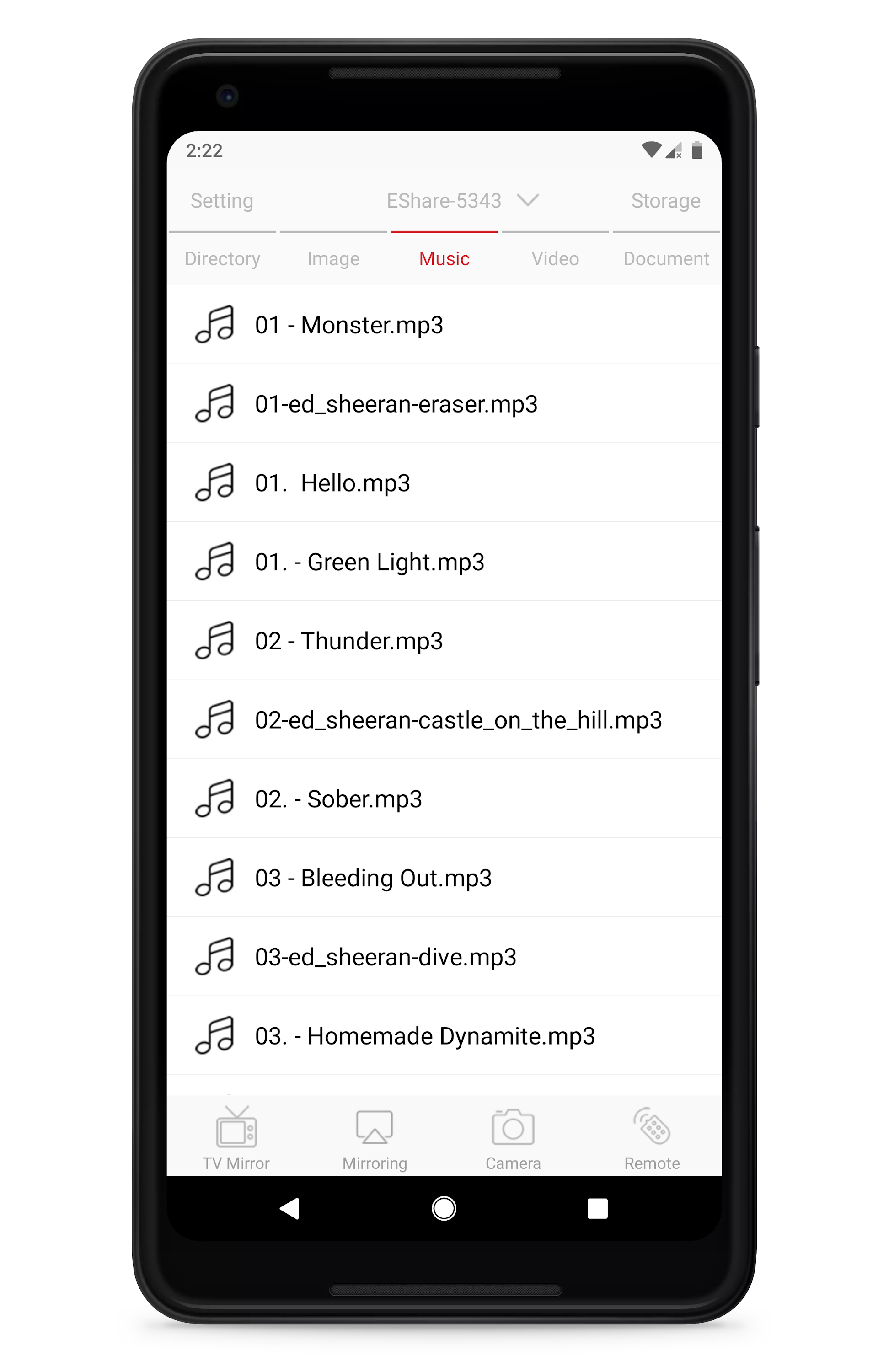 اسکرین شات 1 برنامه EShare