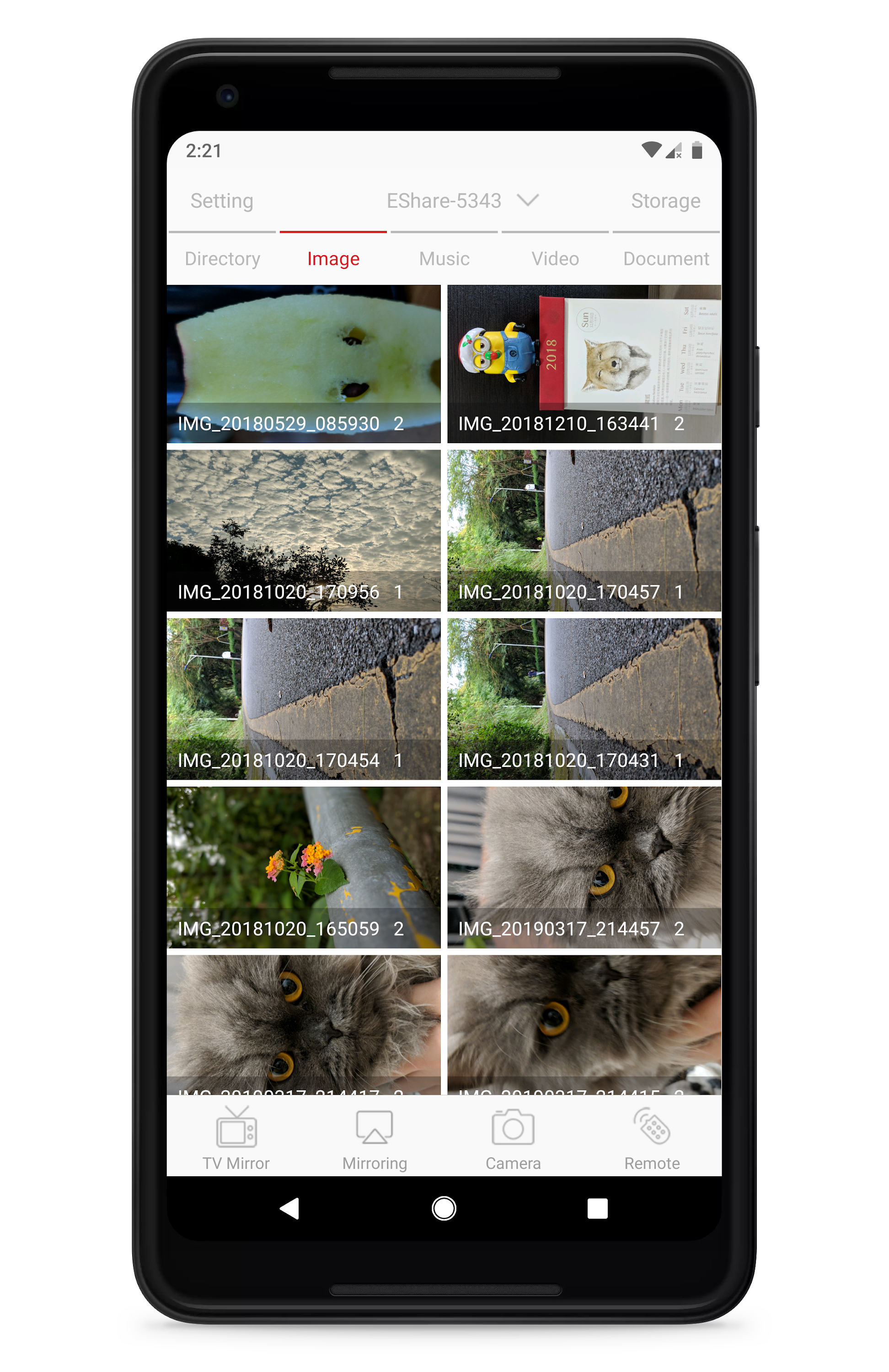 اسکرین شات 6 برنامه EShare