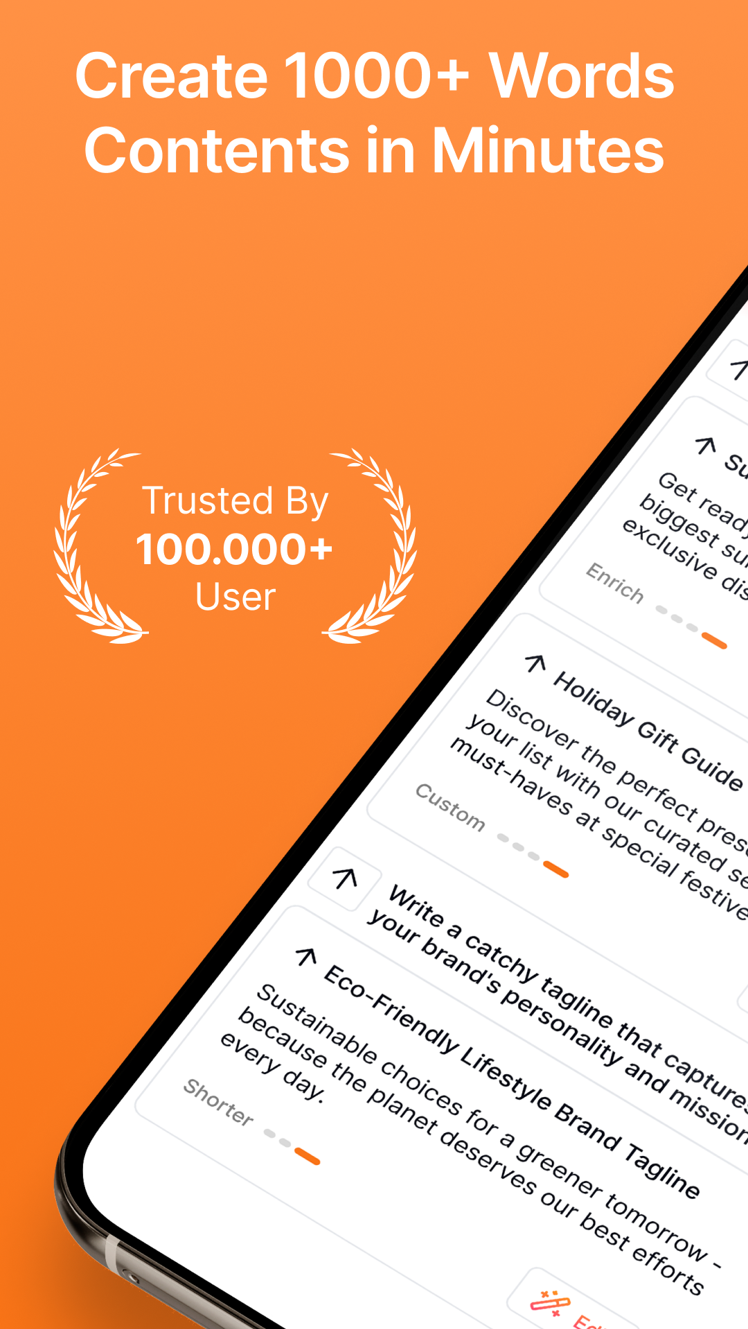 اسکرین شات 2 برنامه Eskritor: AI Writing Assistant