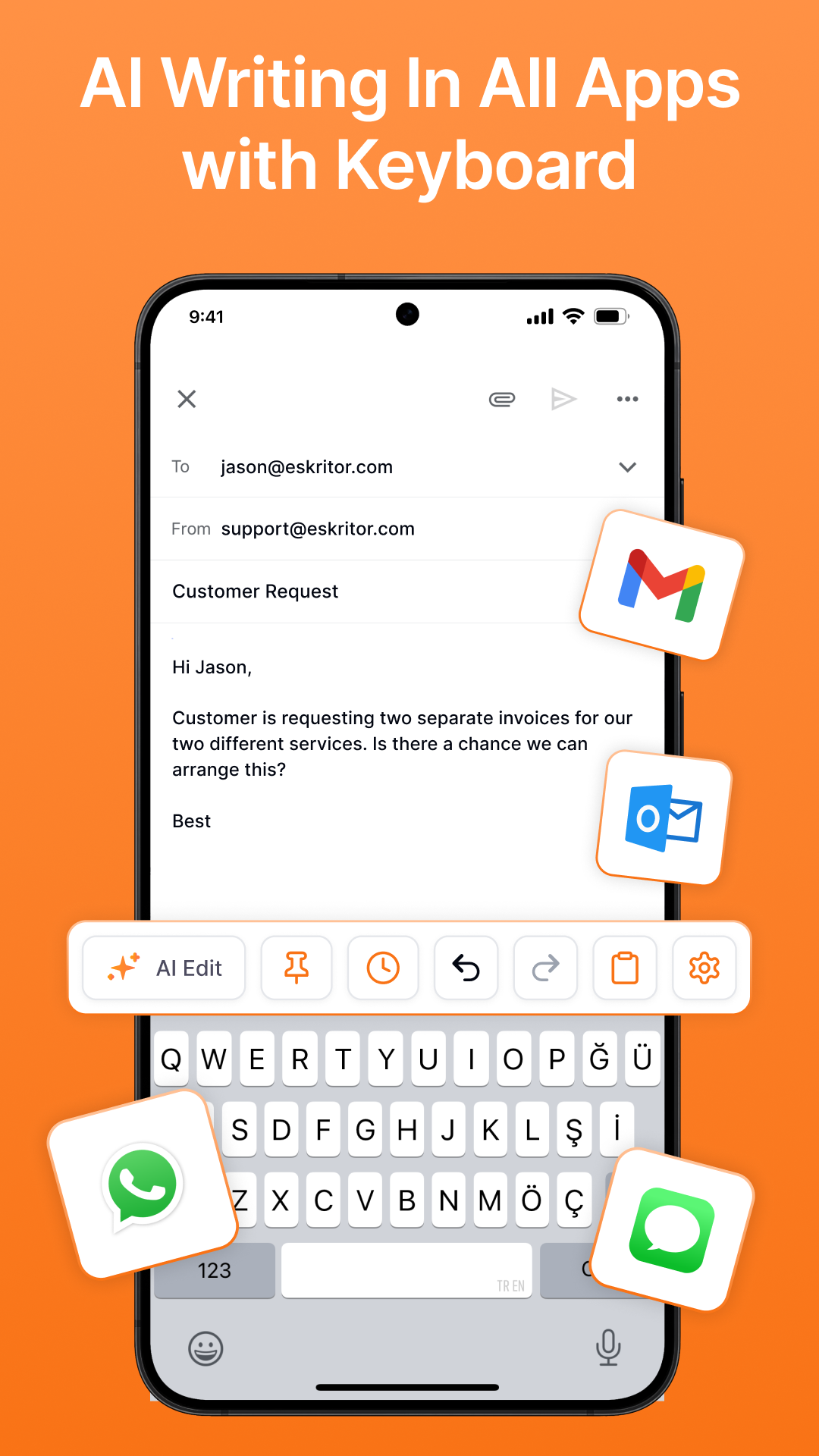 اسکرین شات 8 برنامه Eskritor: AI Writing Assistant