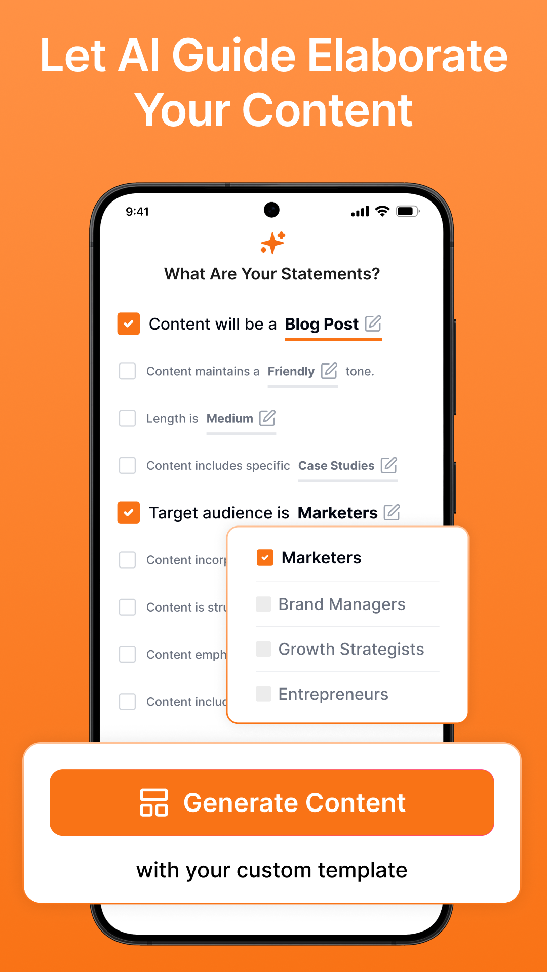 اسکرین شات 6 برنامه Eskritor: AI Writing Assistant
