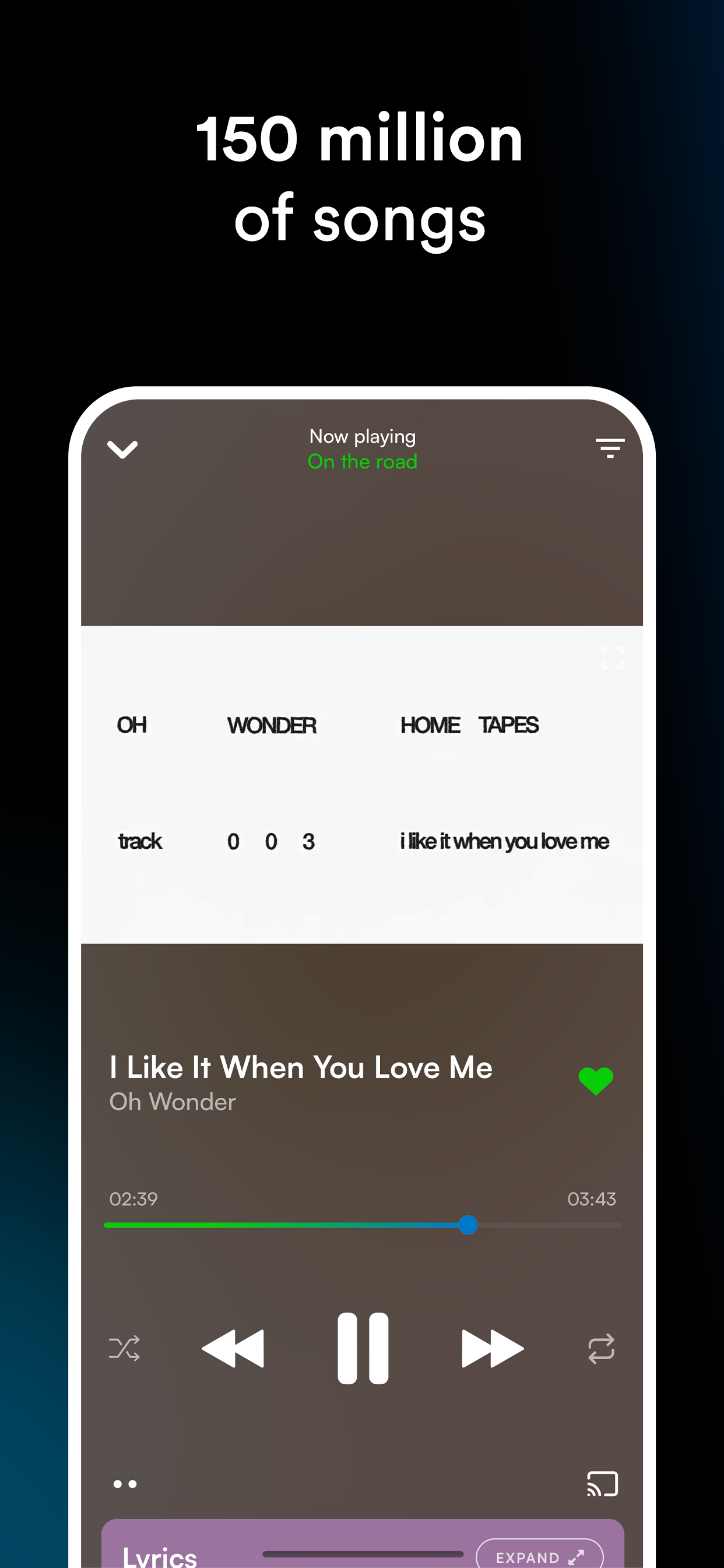 اسکرین شات 2 برنامه eSound: MP3 Music Player App