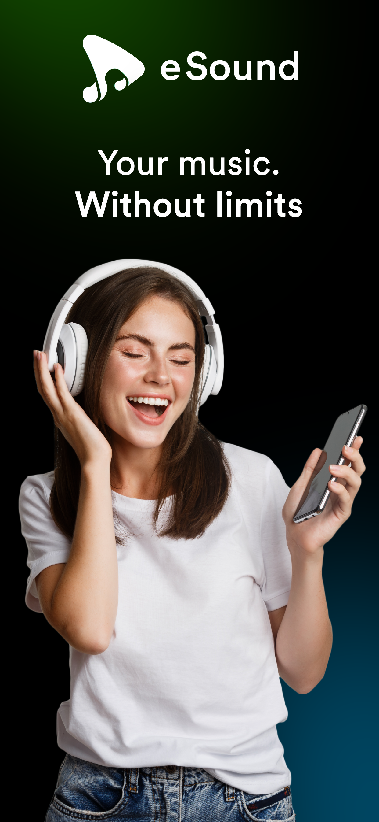 اسکرین شات 1 برنامه eSound: MP3 Music Player App