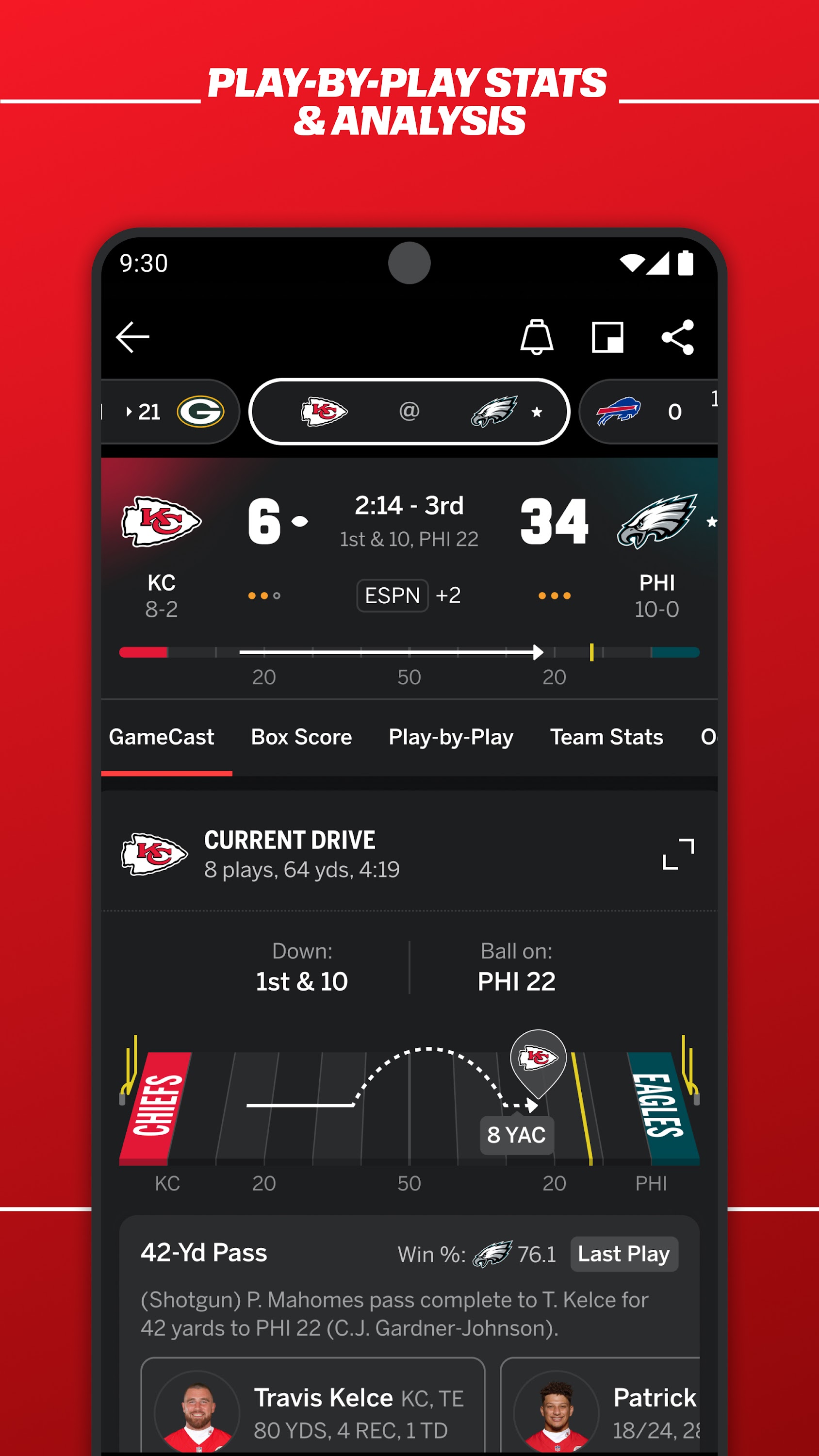 اسکرین شات 7 برنامه ESPN