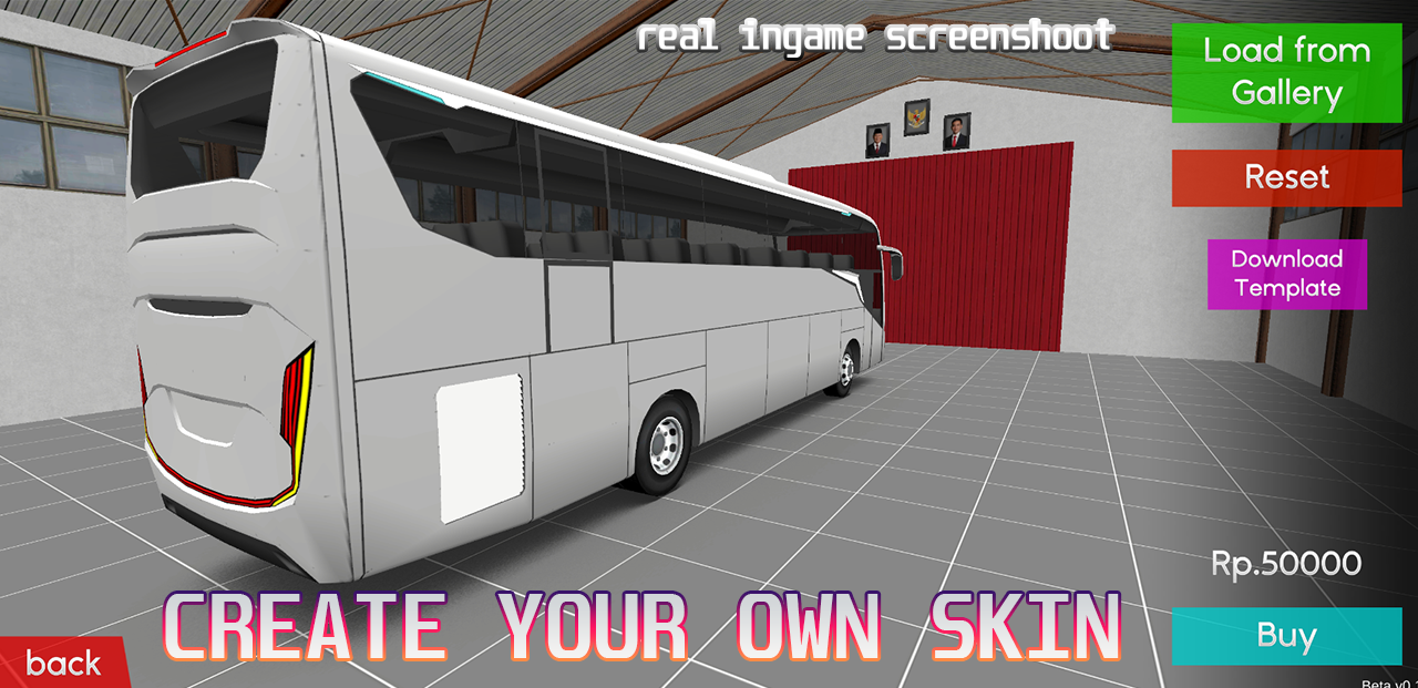 اسکرین شات 2 بازی ES Bus Simulator Indonesia