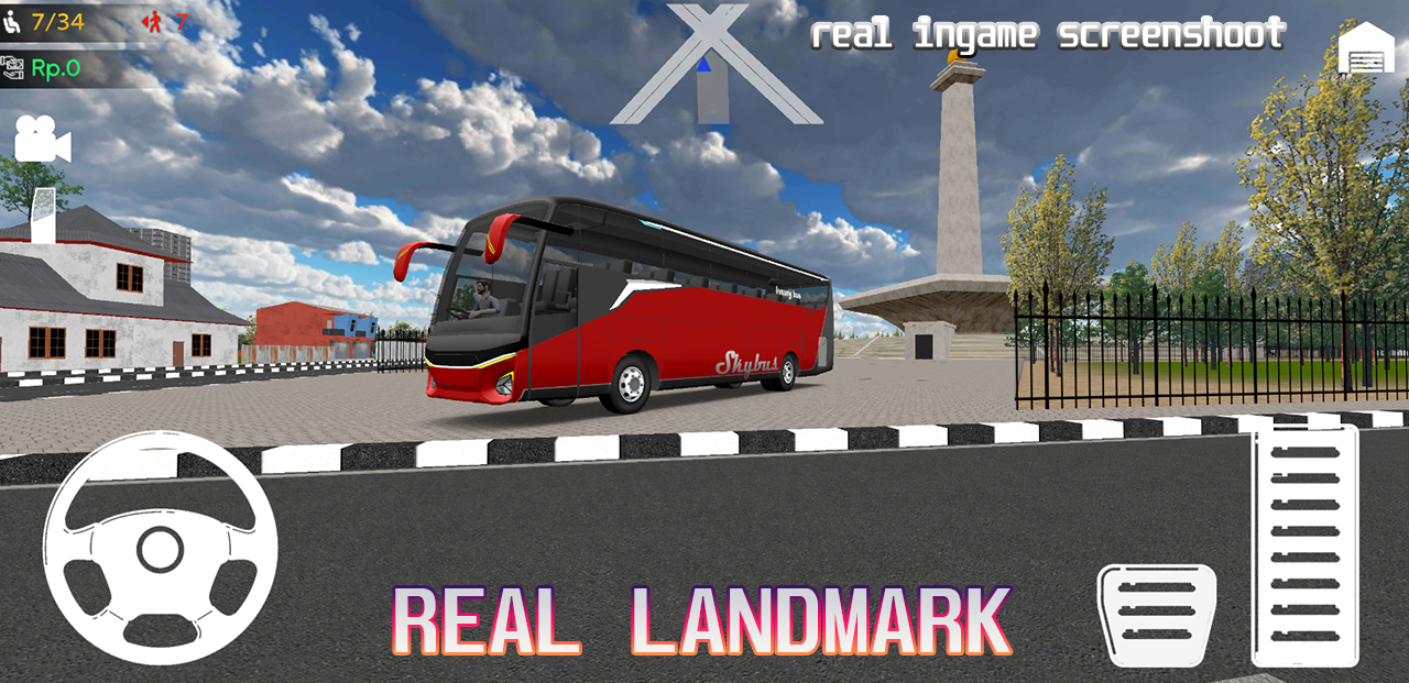 اسکرین شات 4 بازی ES Bus Simulator Indonesia