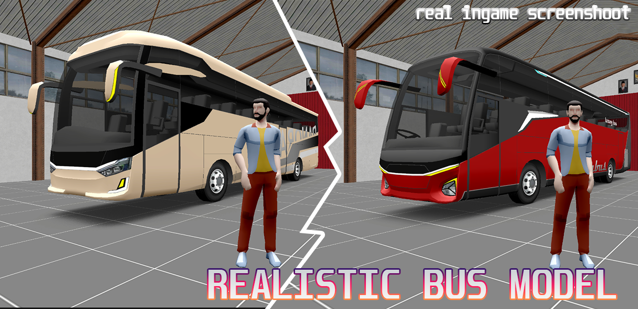 اسکرین شات 1 بازی ES Bus Simulator Indonesia