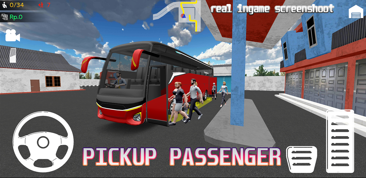 اسکرین شات 3 بازی ES Bus Simulator Indonesia
