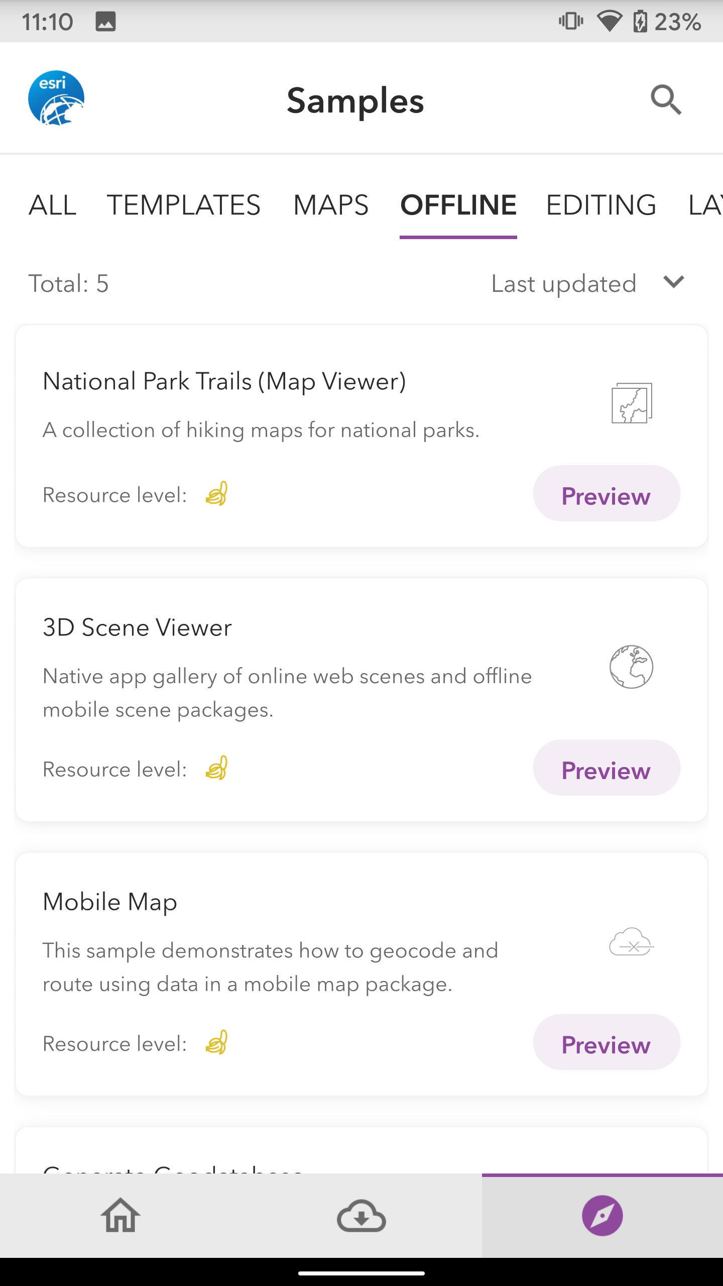 اسکرین شات 3 برنامه ArcGIS AppStudio Player