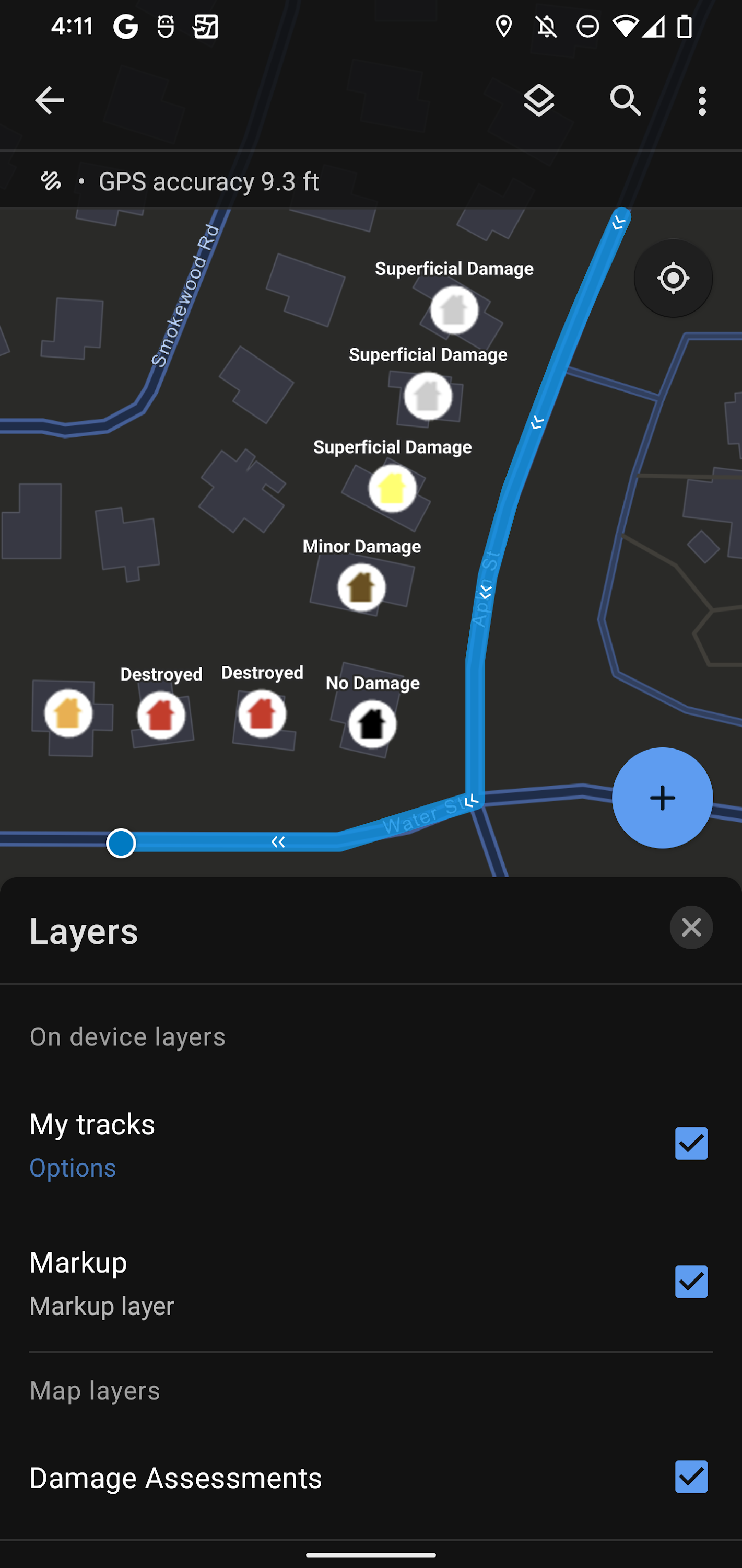 اسکرین شات 3 برنامه ArcGIS Field Maps