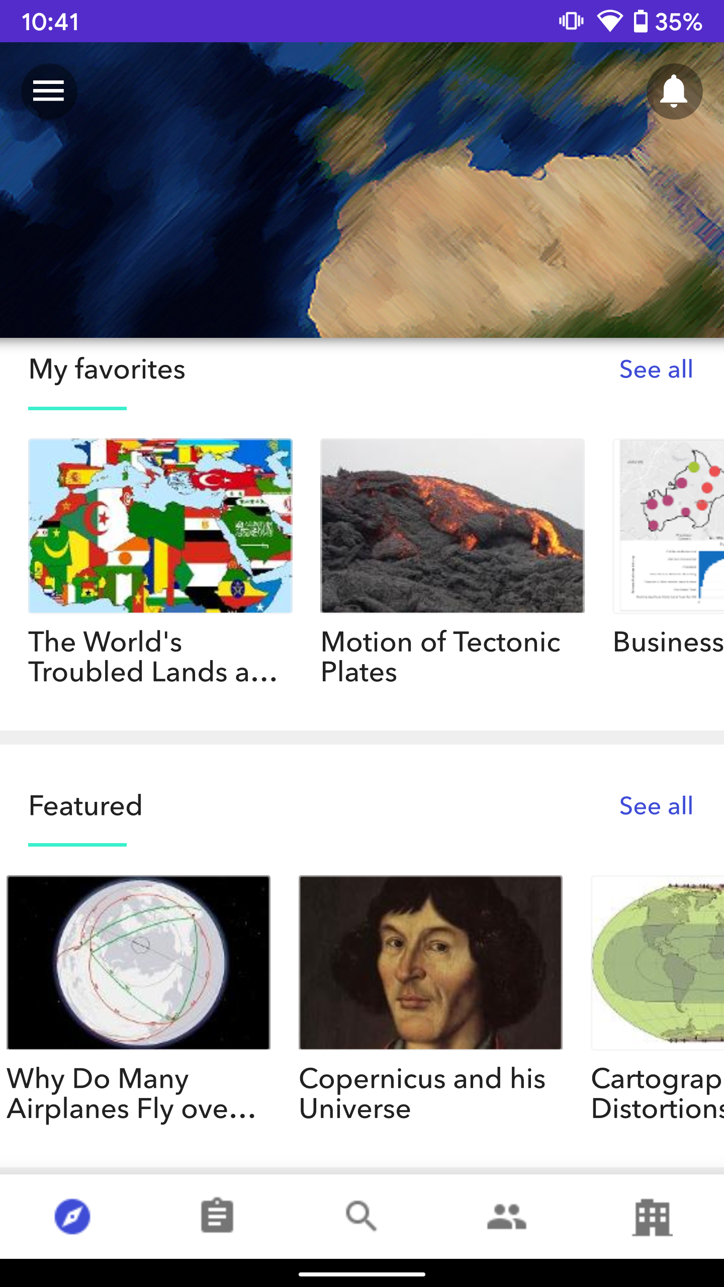 اسکرین شات 2 برنامه ArcGIS Companion