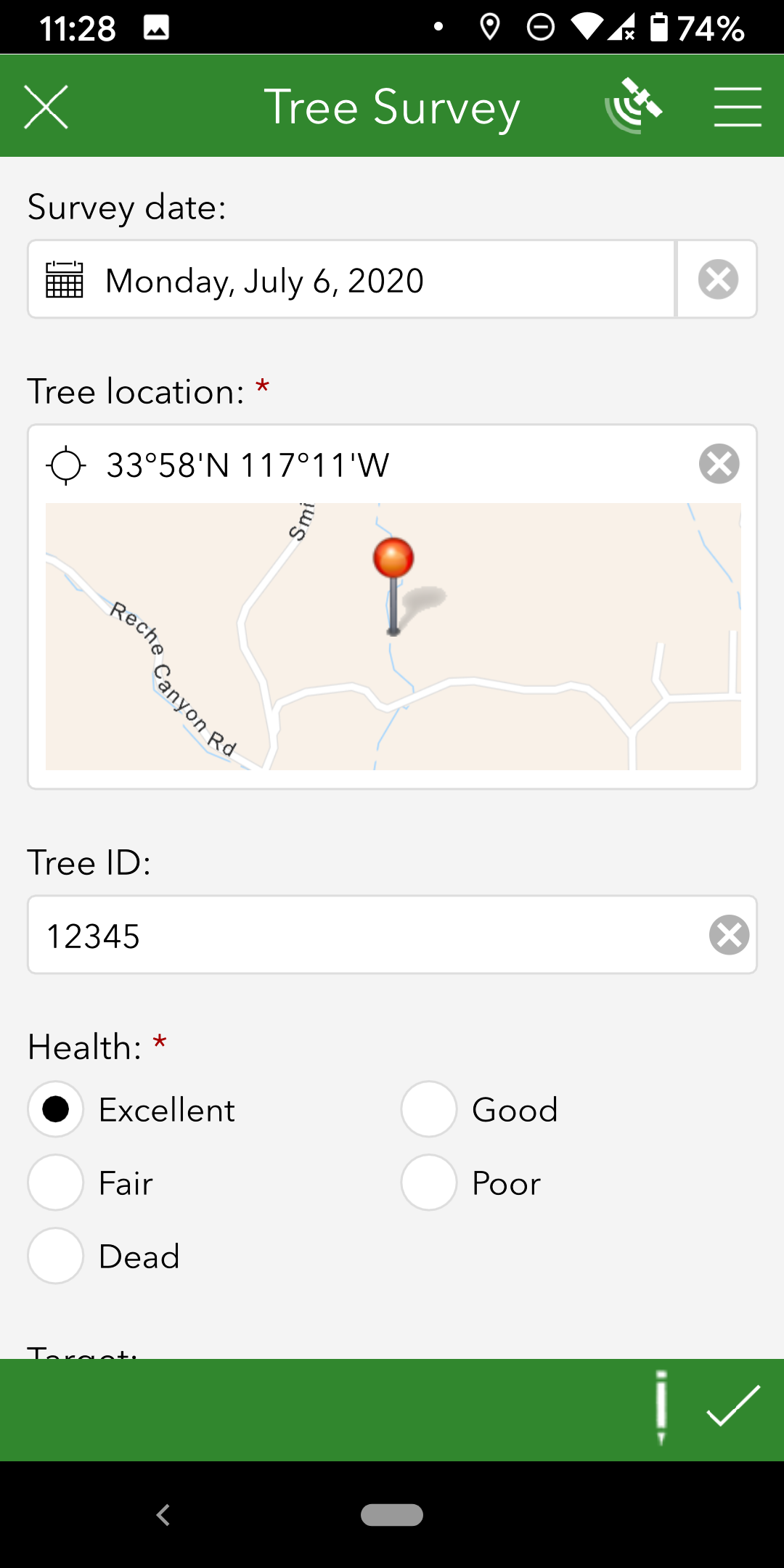 اسکرین شات 4 برنامه ArcGIS Survey123