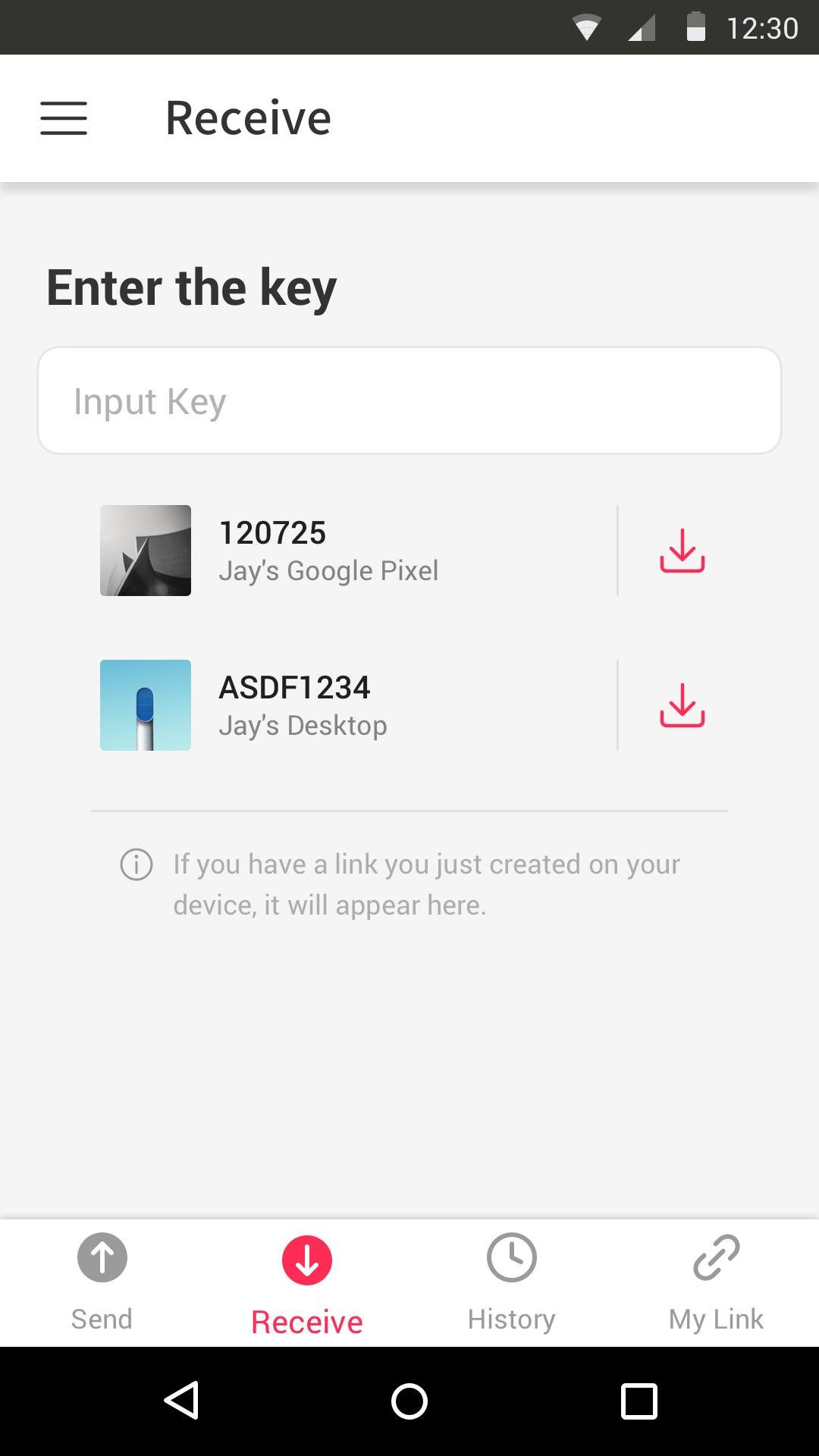 اسکرین شات 3 برنامه Send Anywhere (File Transfer)
