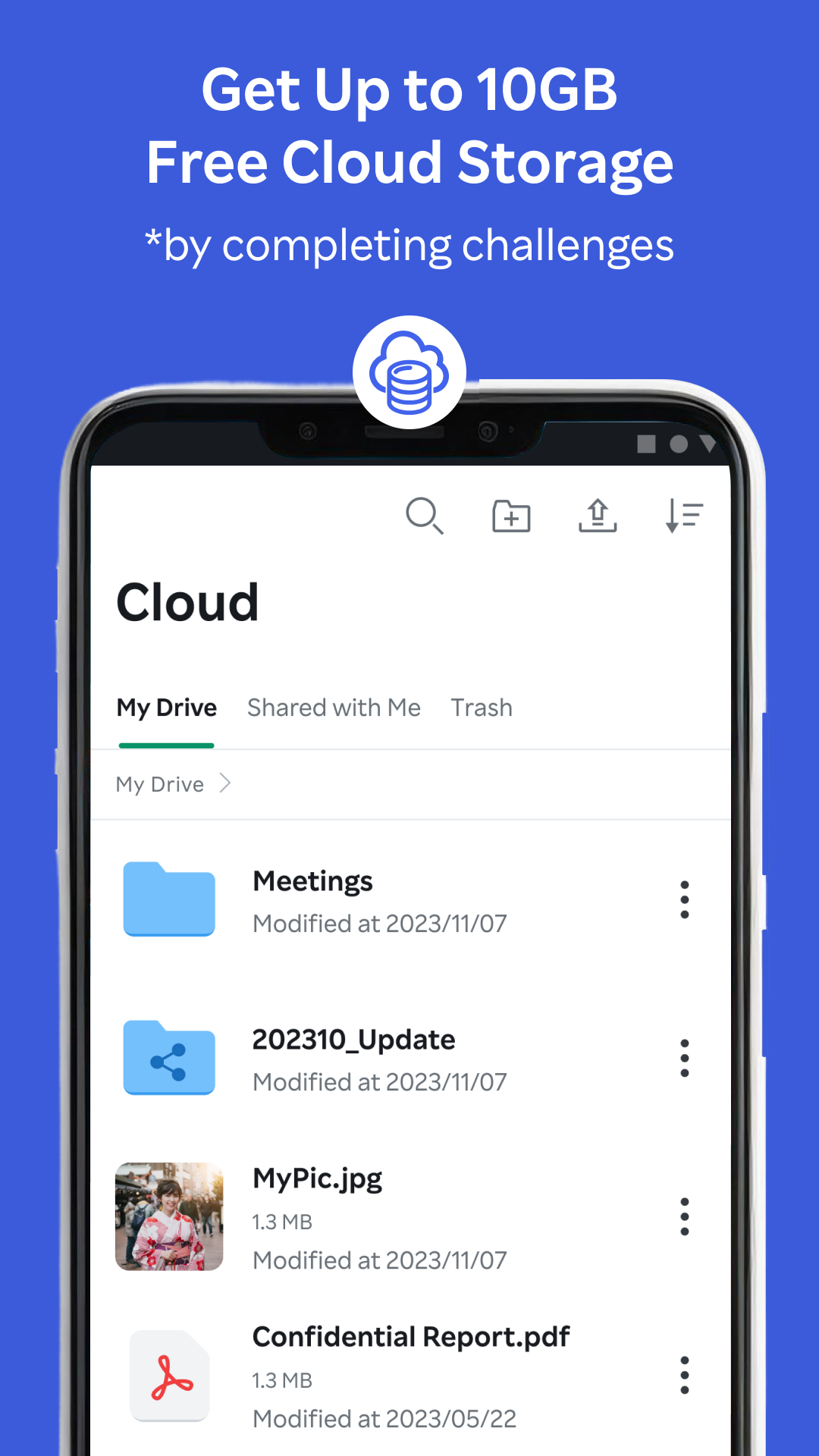 اسکرین شات 2 برنامه Rakuten Drive (Transfer&Cloud)