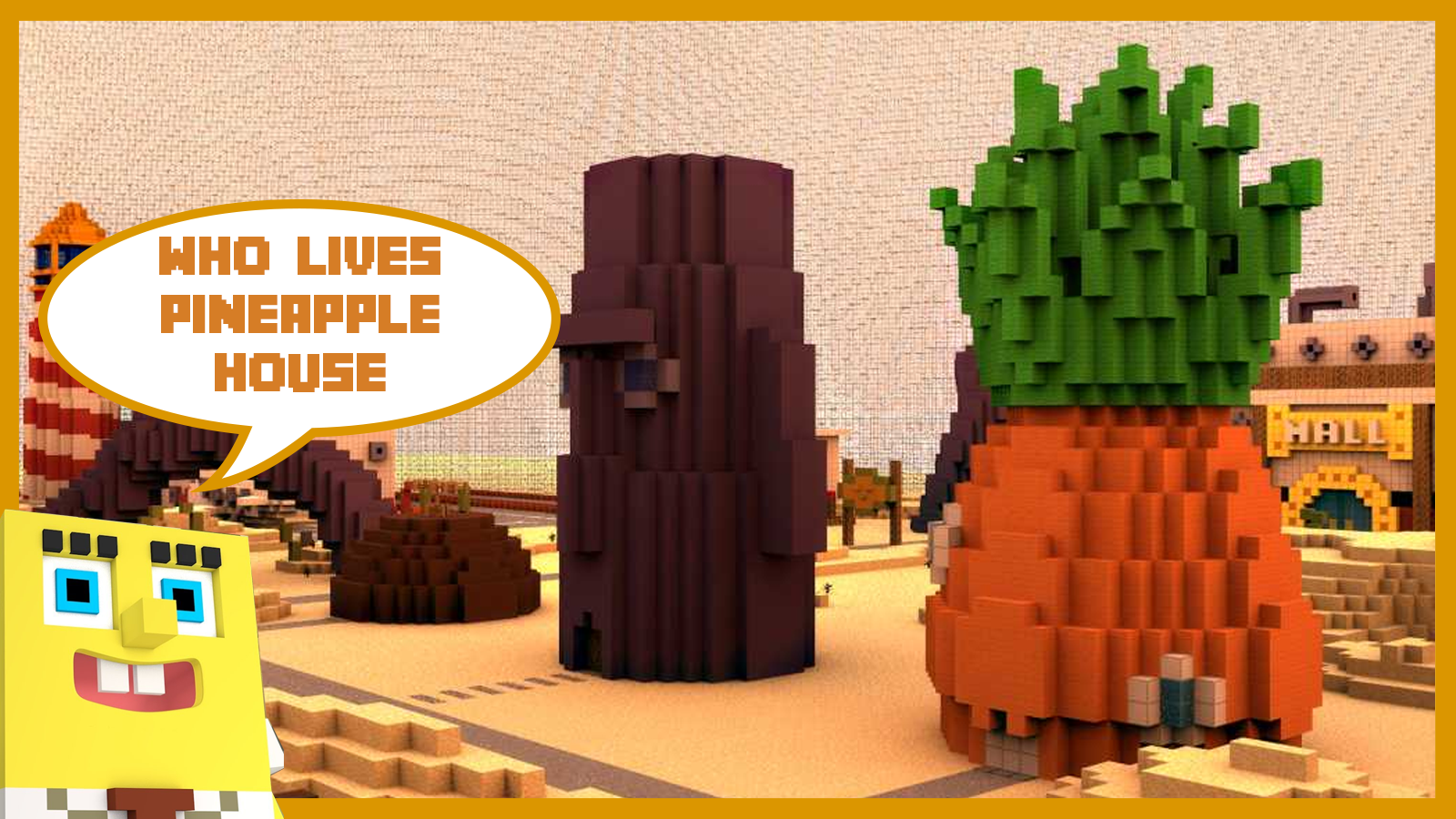 اسکرین شات 3 برنامه Bikini Bottom and Pineapple House Map MCPE