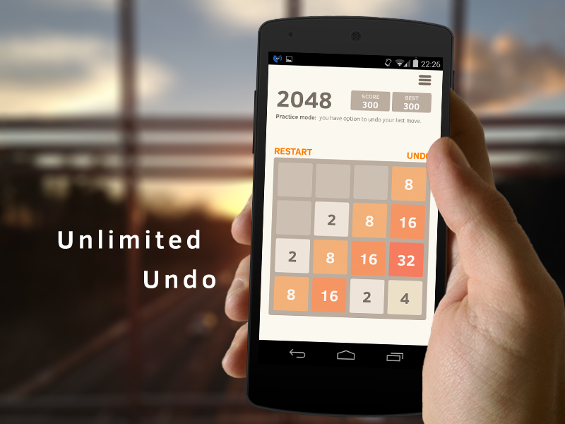 اسکرین شات 1 بازی 2048 Number puzzle game