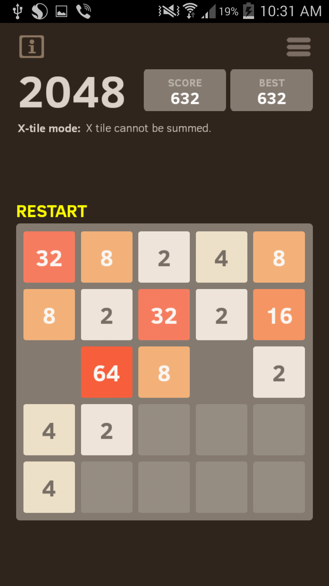 اسکرین شات 2 بازی 2048 Number puzzle game