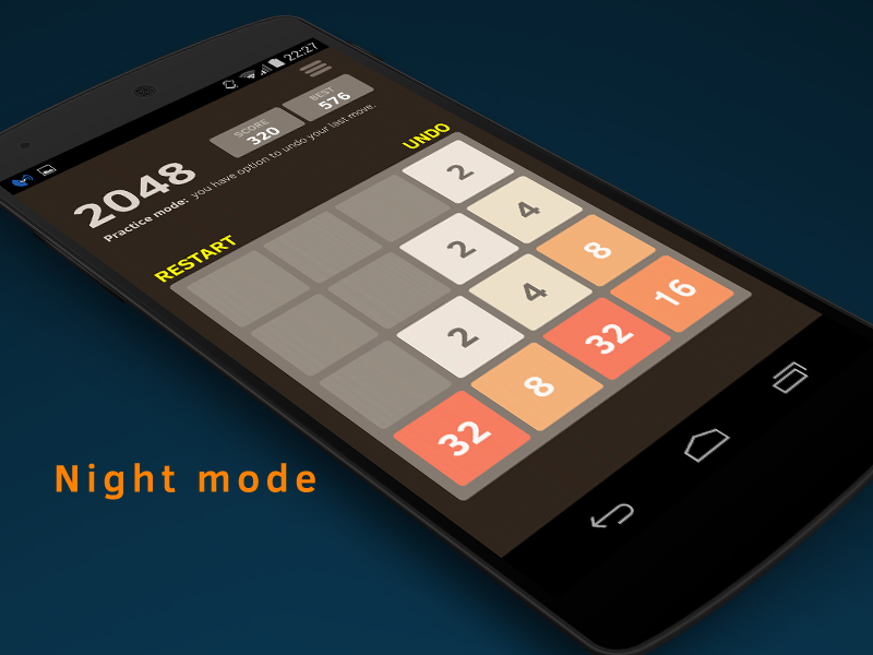 اسکرین شات 3 بازی 2048 Number puzzle game