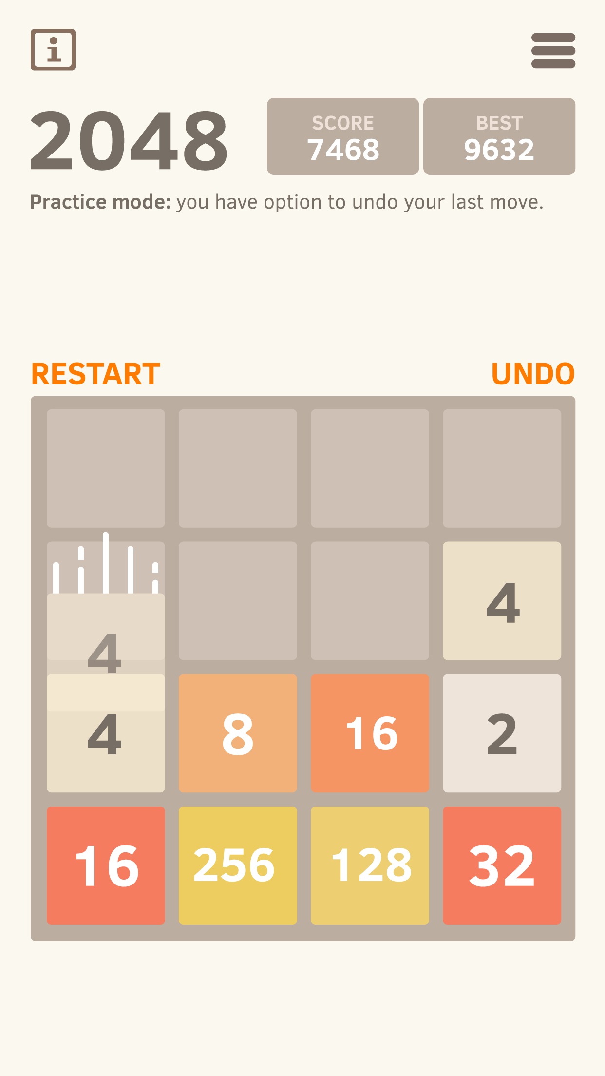 اسکرین شات 6 بازی 2048 Number puzzle game