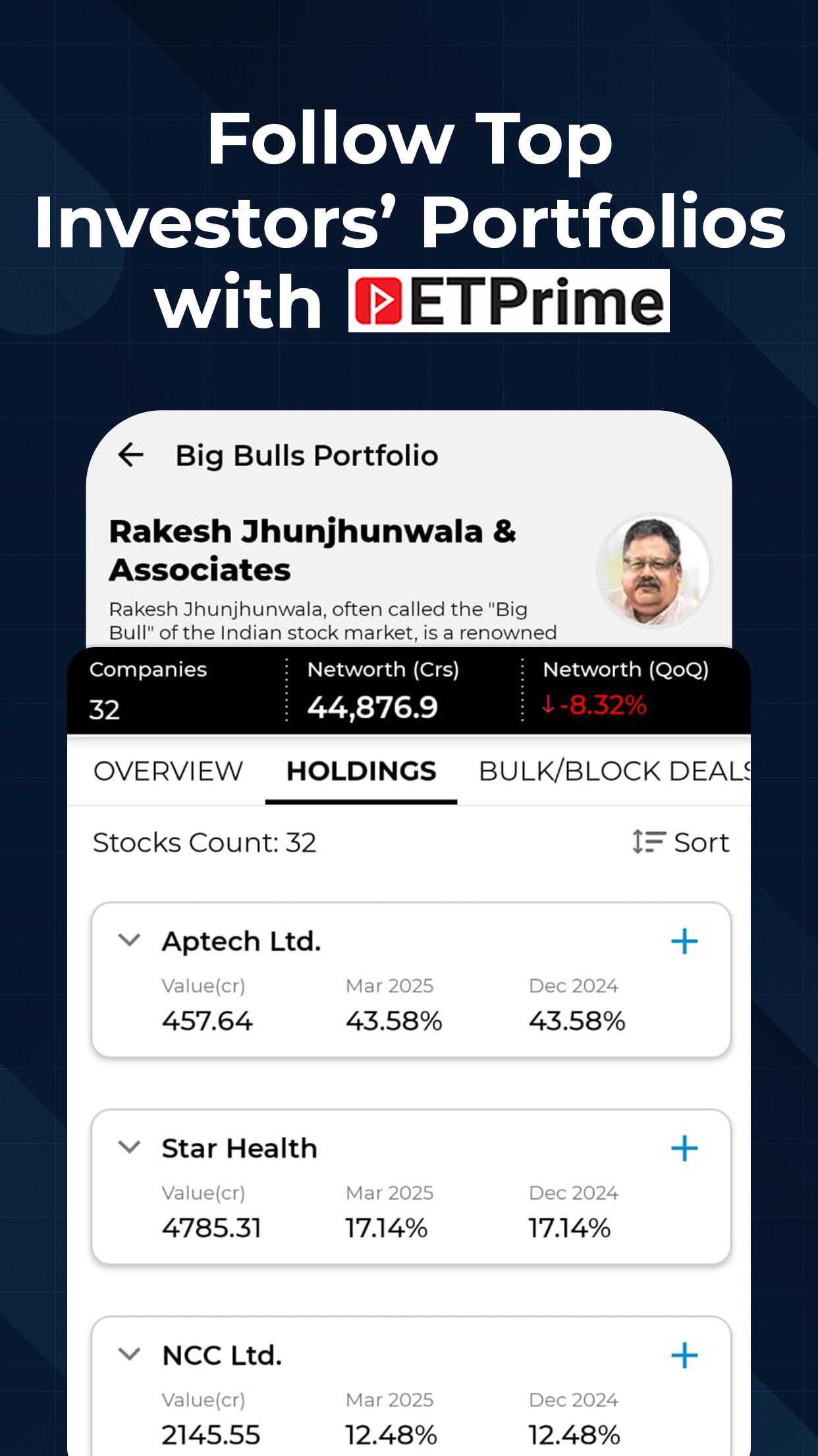 اسکرین شات 8 برنامه ET Markets: Stock Tools & News