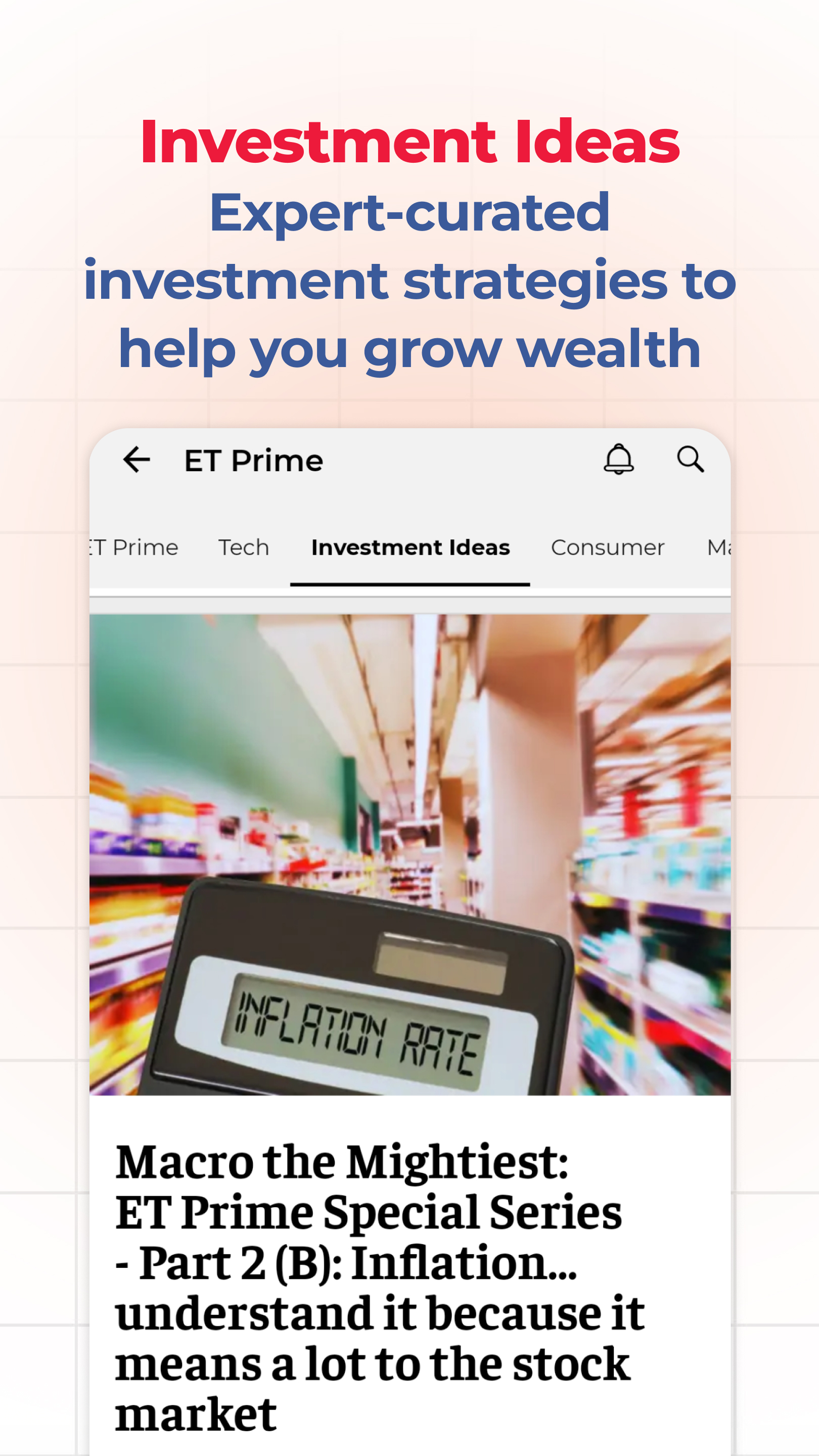 اسکرین شات 4 برنامه ET Markets: Stock Tools & News