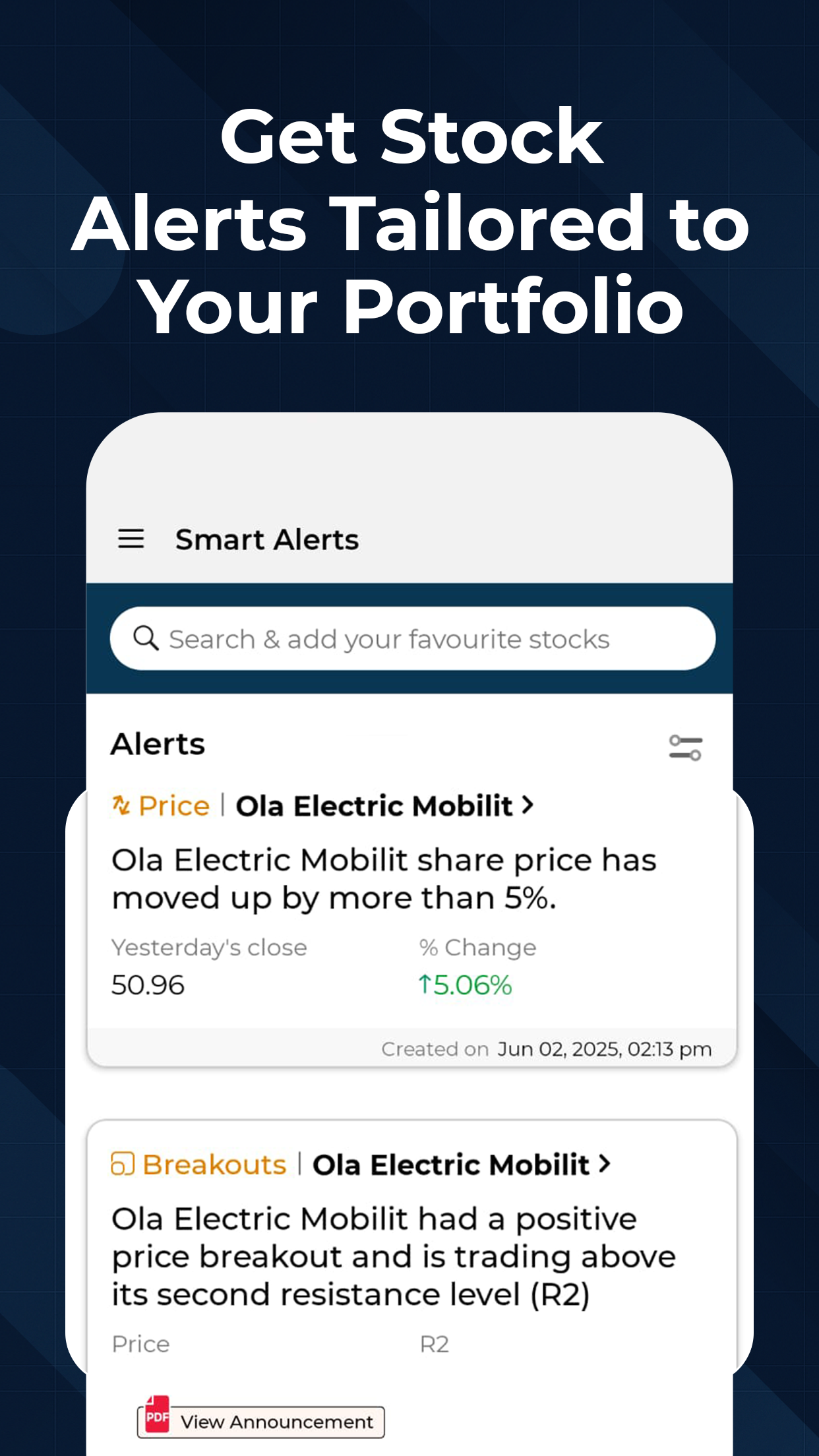 اسکرین شات 5 برنامه ET Markets: Stock Tools & News