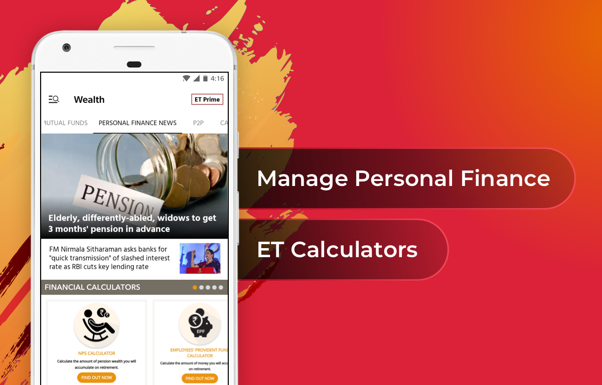 اسکرین شات 2 برنامه Economic Times : Business News