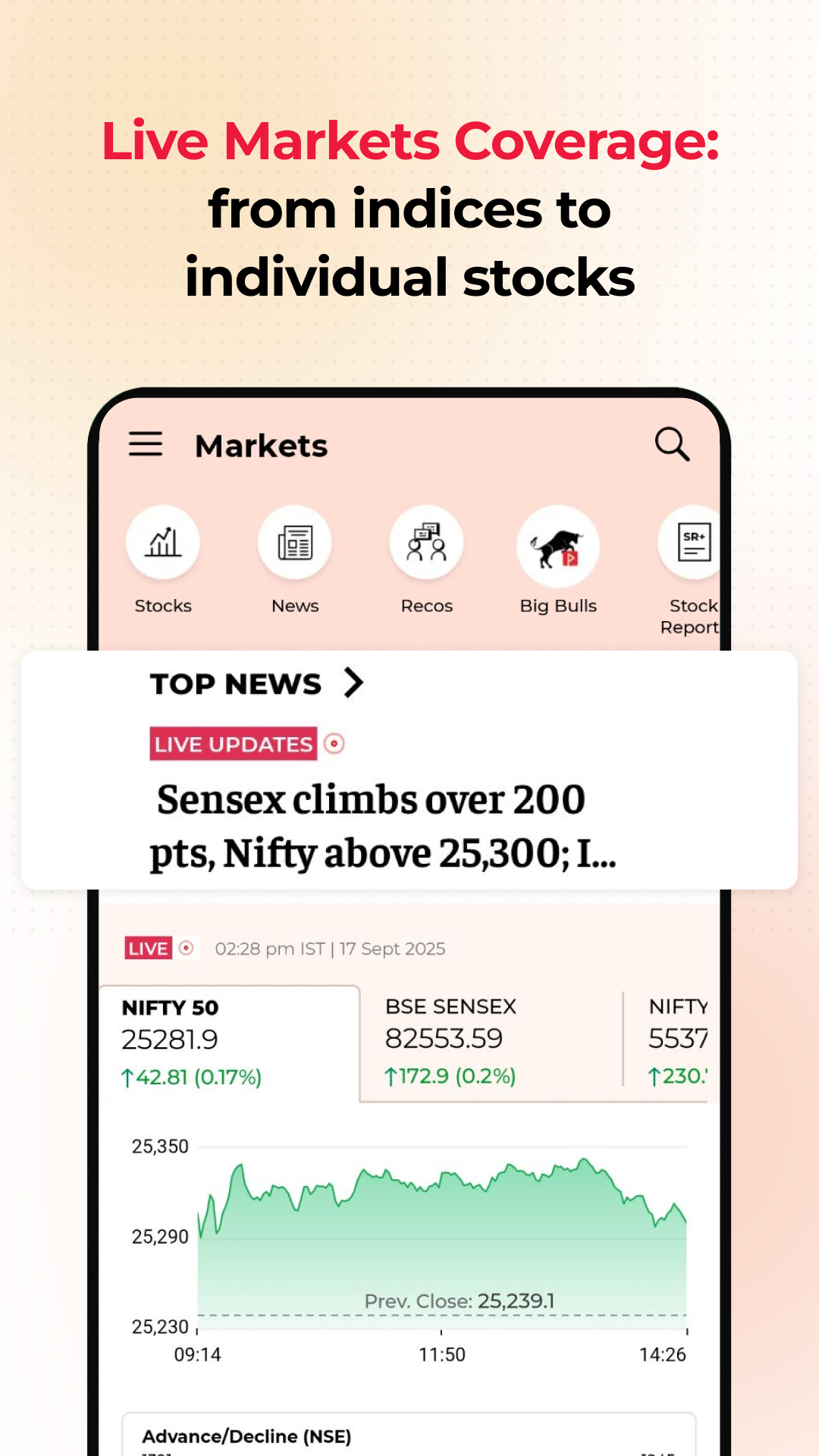 اسکرین شات 4 برنامه Economic Times : Business News
