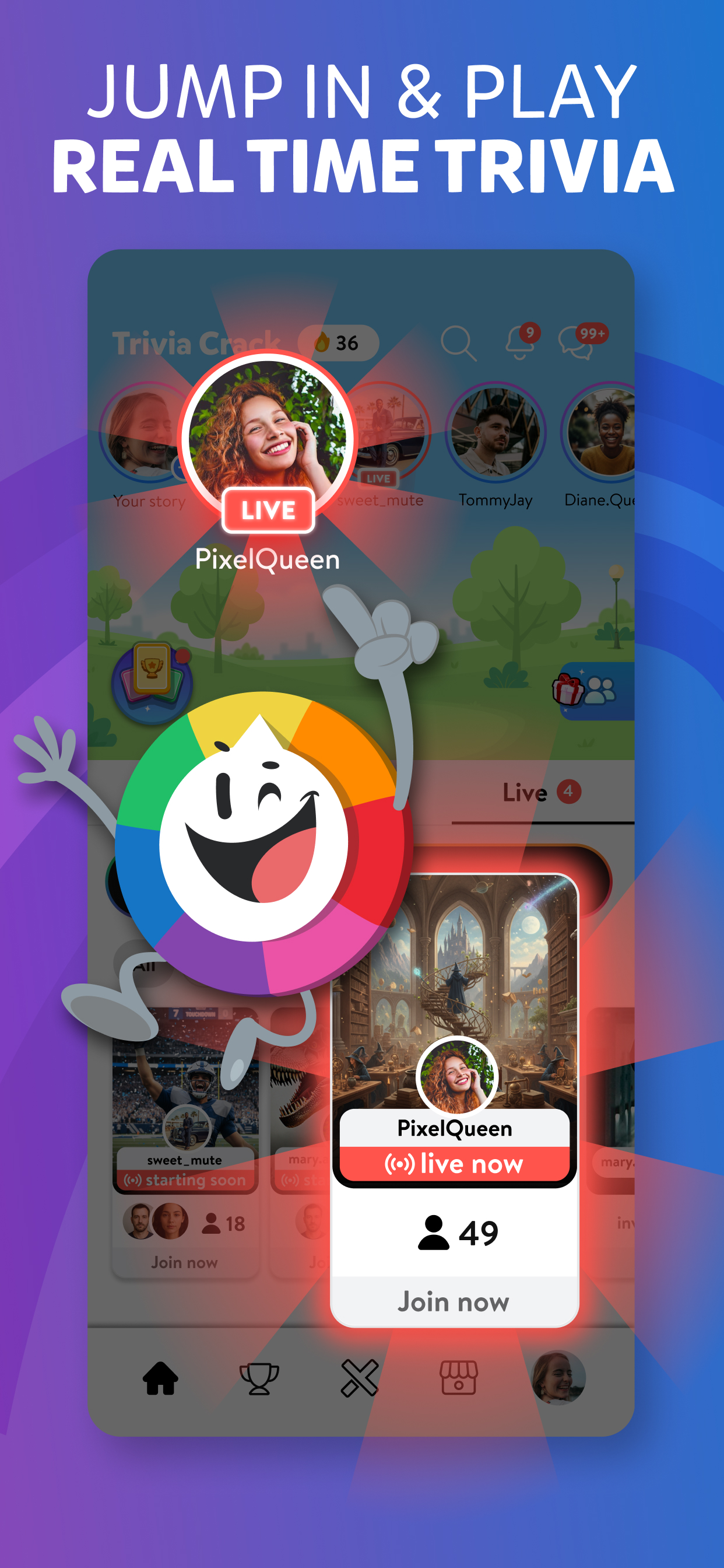 اسکرین شات 1 بازی Trivia Crack: Smart Quiz Games