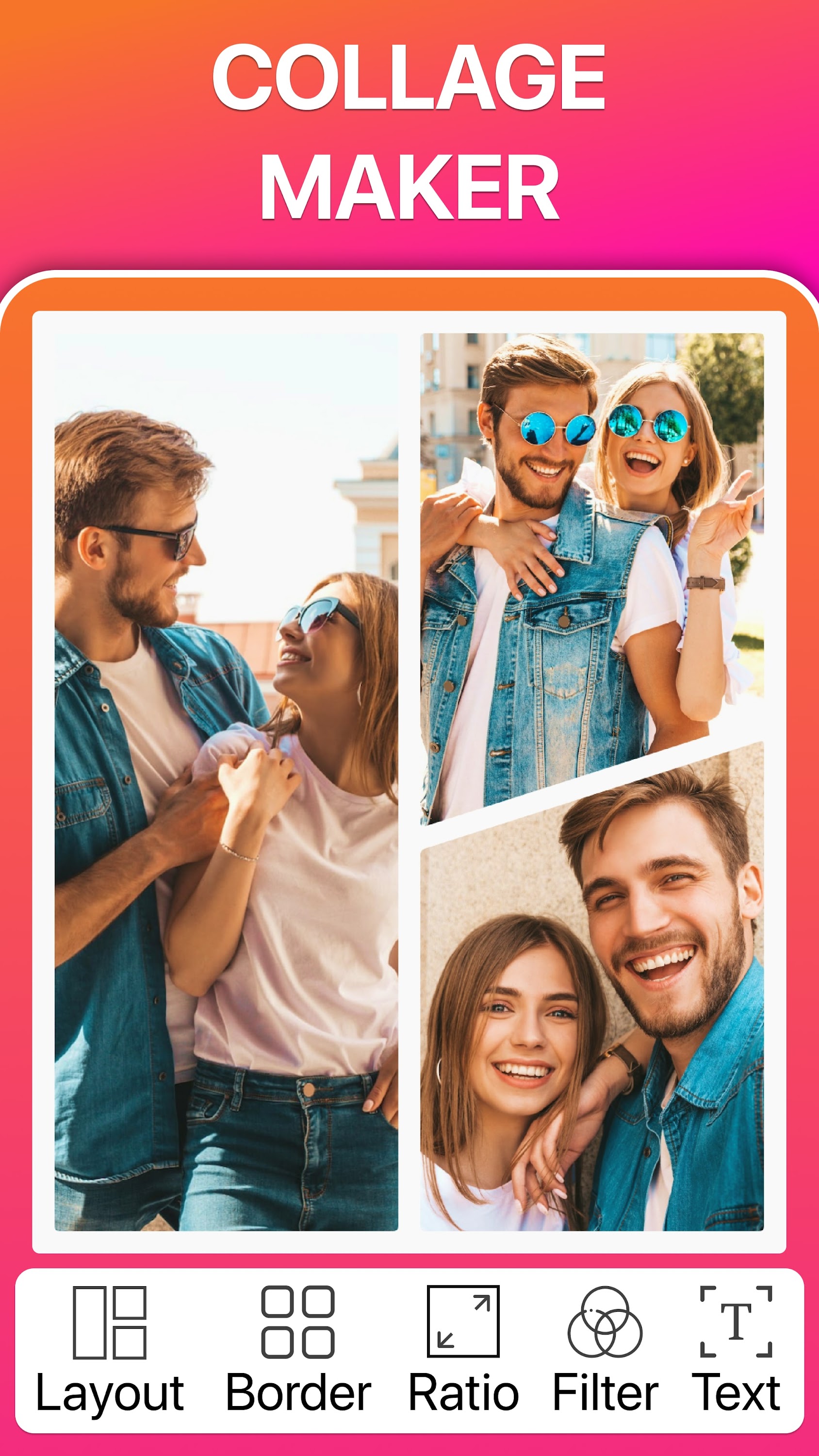اسکرین شات 1 برنامه FitPix - Collage Maker
