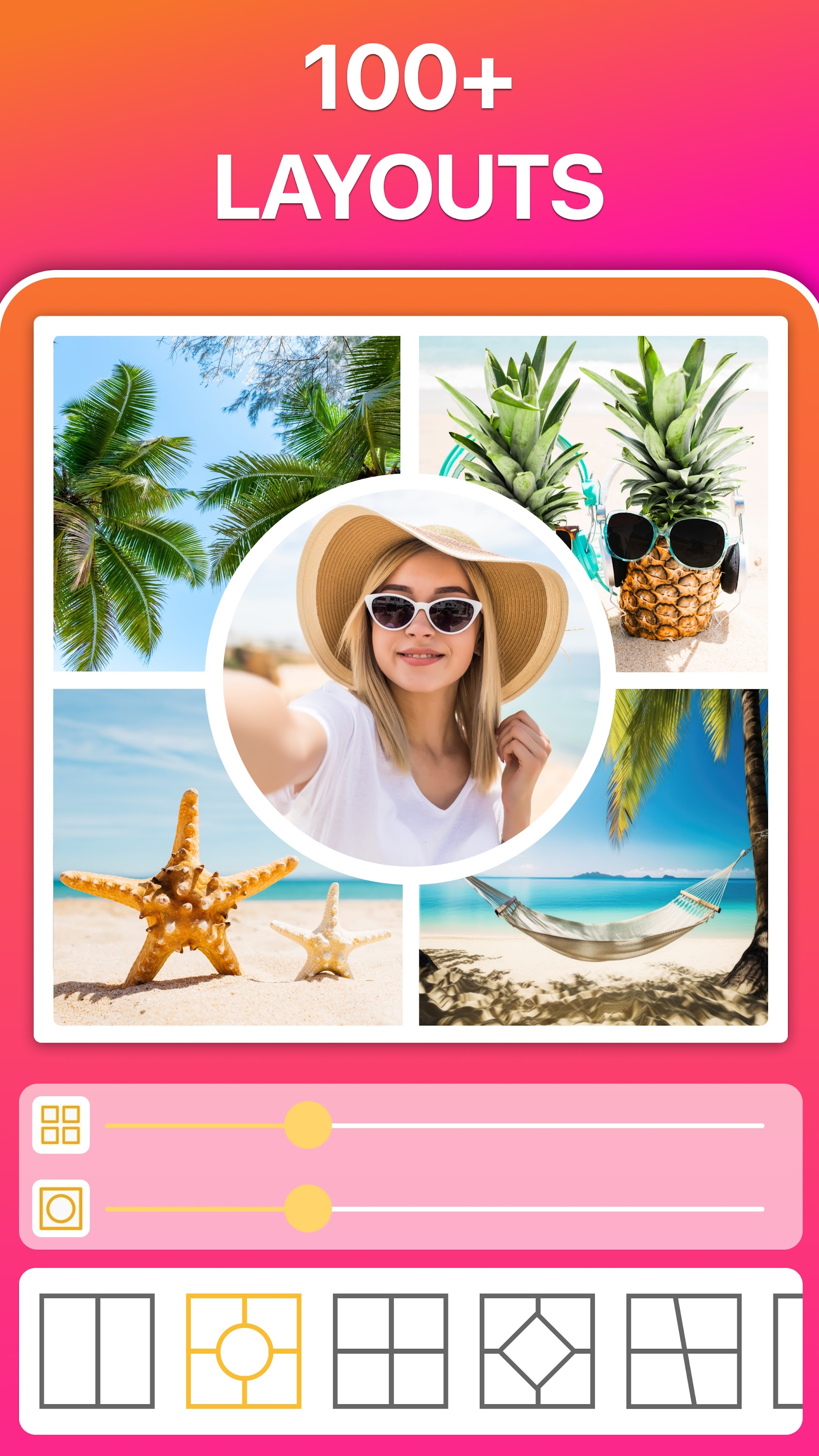 اسکرین شات 2 برنامه FitPix - Collage Maker
