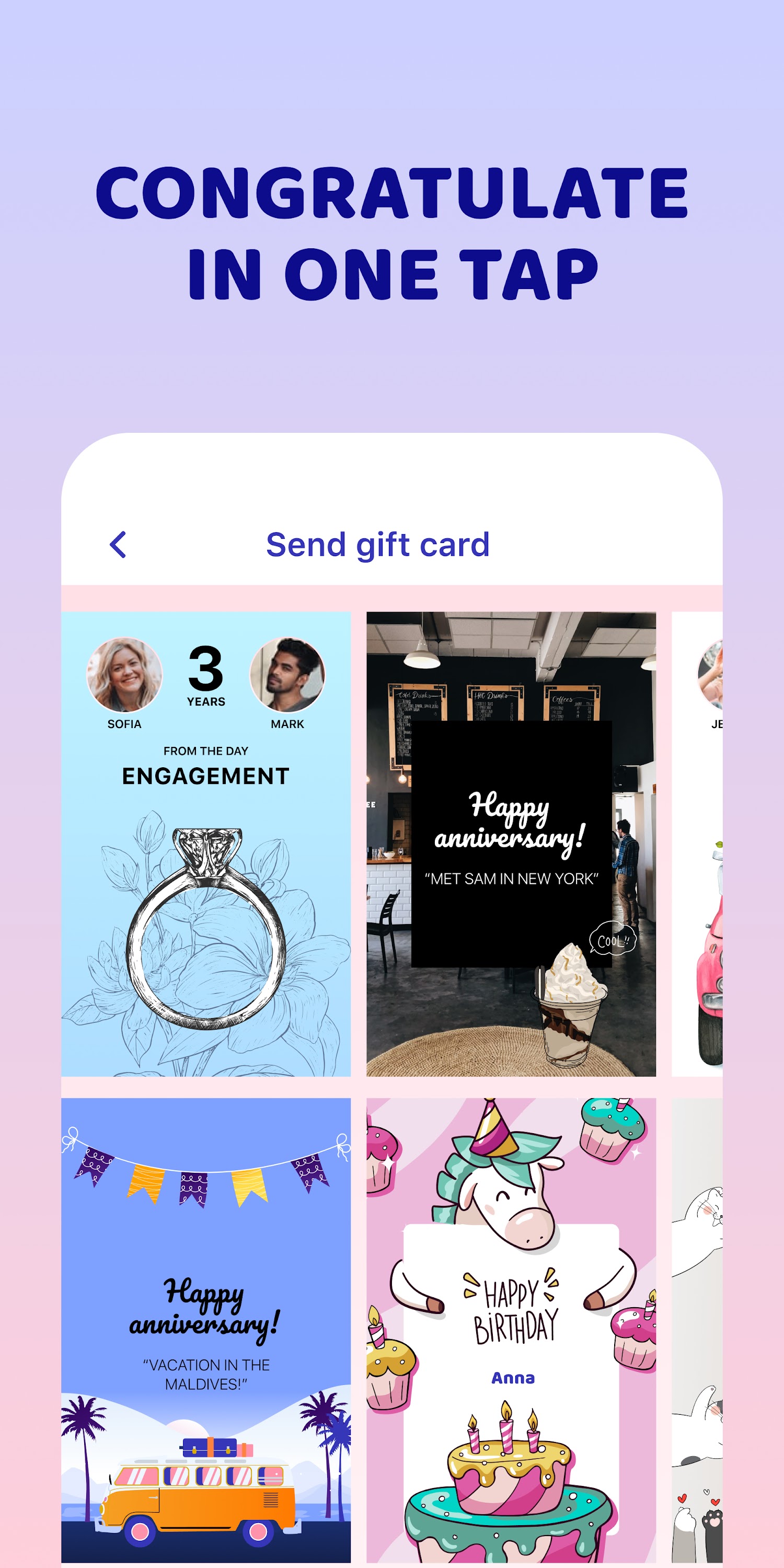 اسکرین شات 3 برنامه Love Calendar and Widget