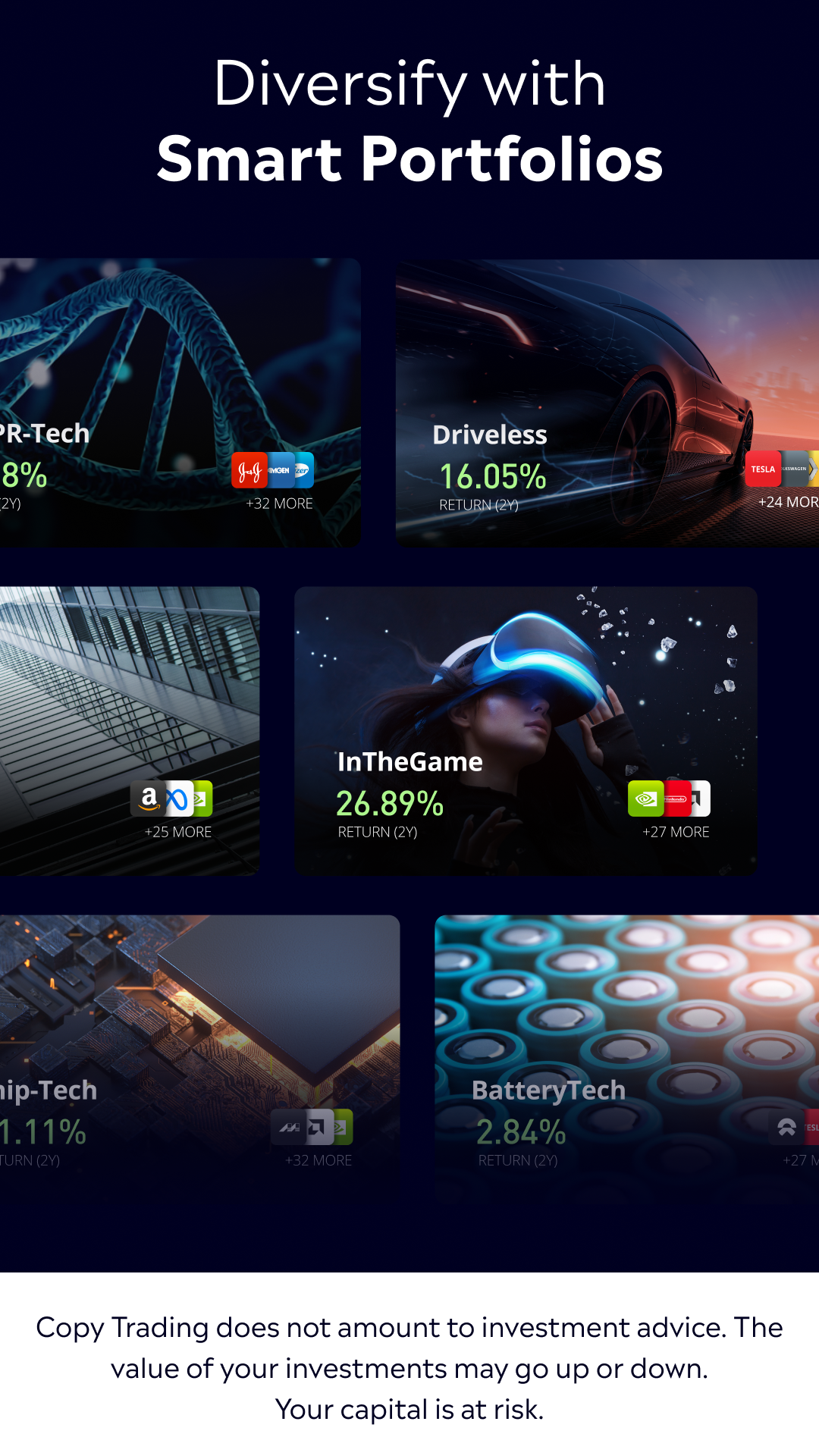 اسکرین شات 7 برنامه eToro: Trade. Invest. Connect.