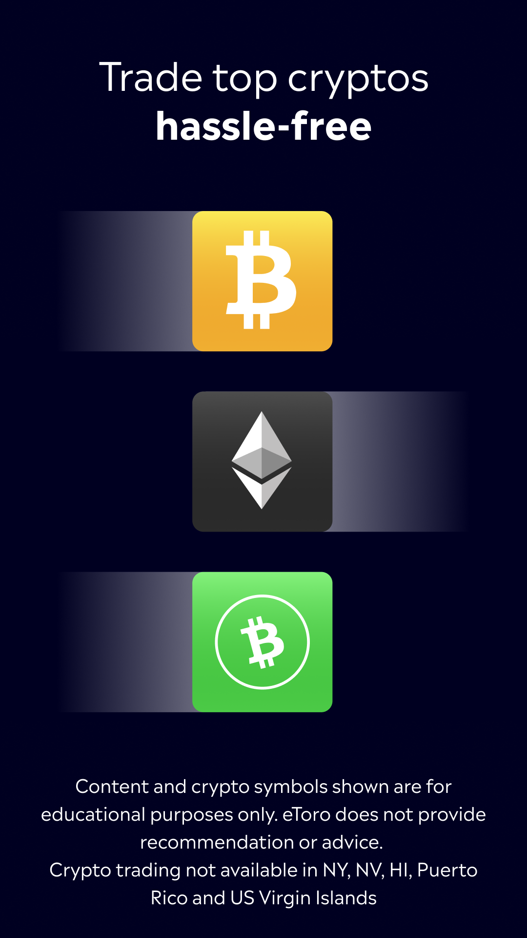 اسکرین شات 3 برنامه eToro: Trade. Invest. Connect.