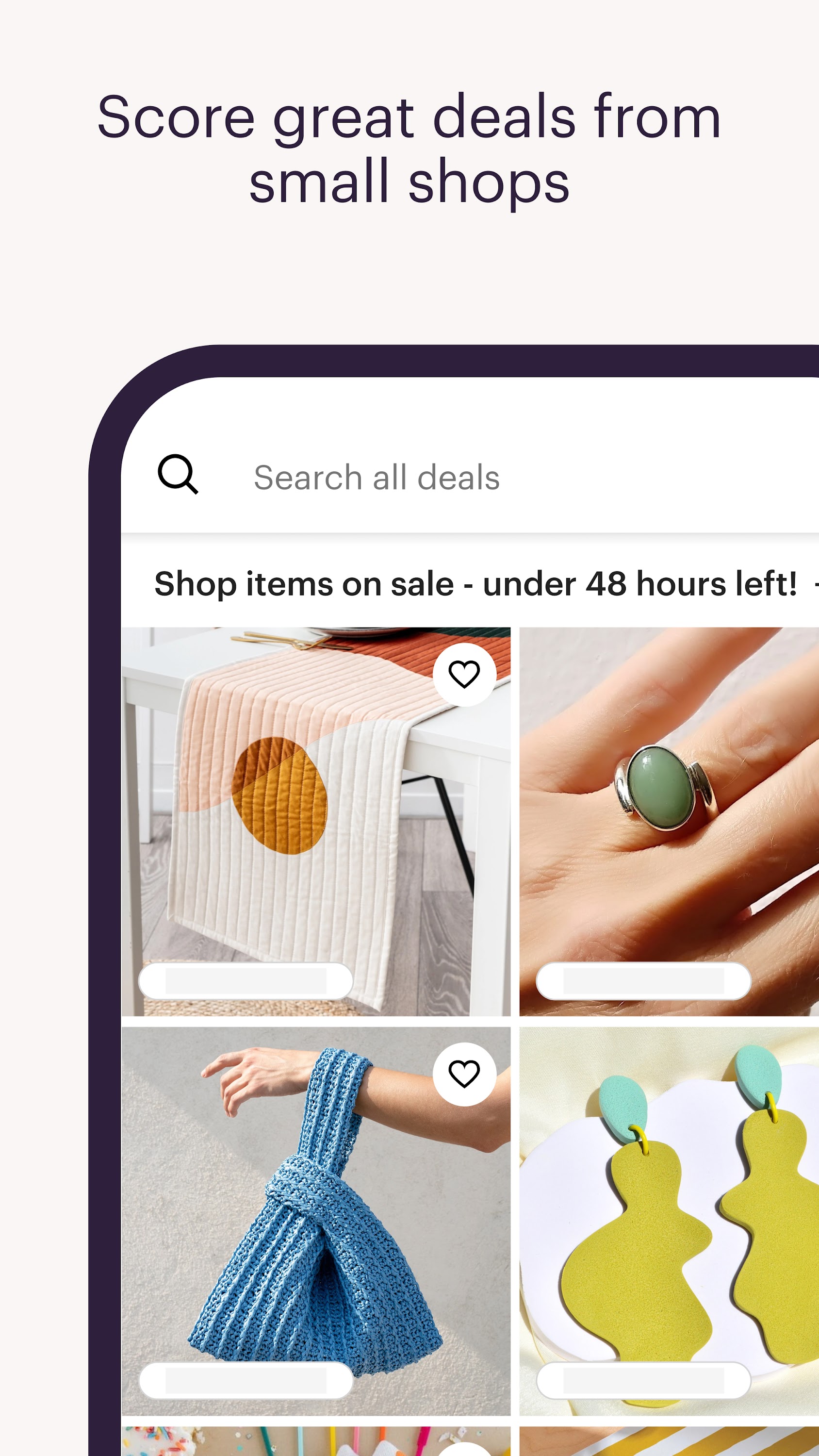 اسکرین شات 3 برنامه Etsy: A Special Marketplace
