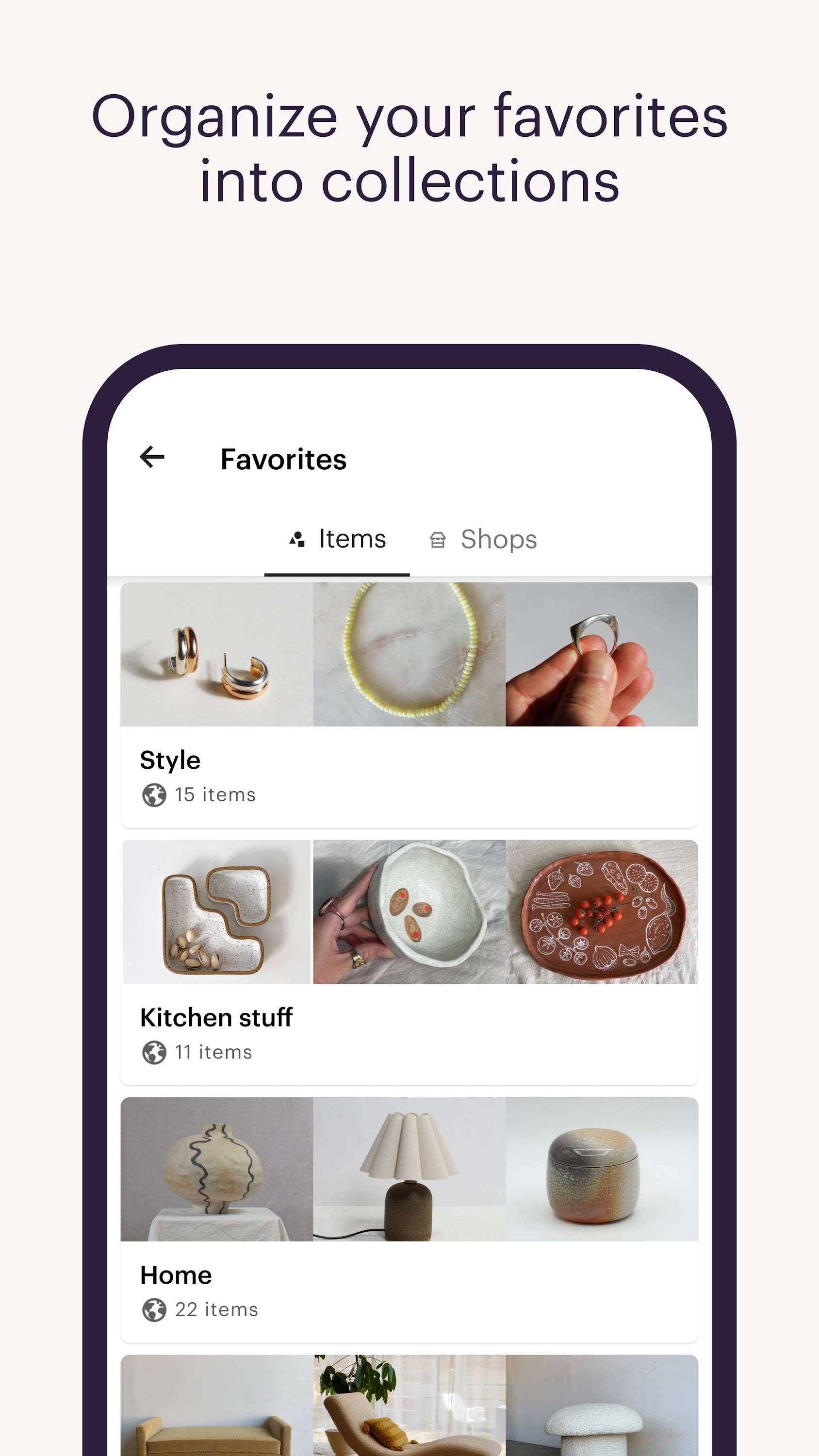 اسکرین شات 5 برنامه Etsy: A Special Marketplace