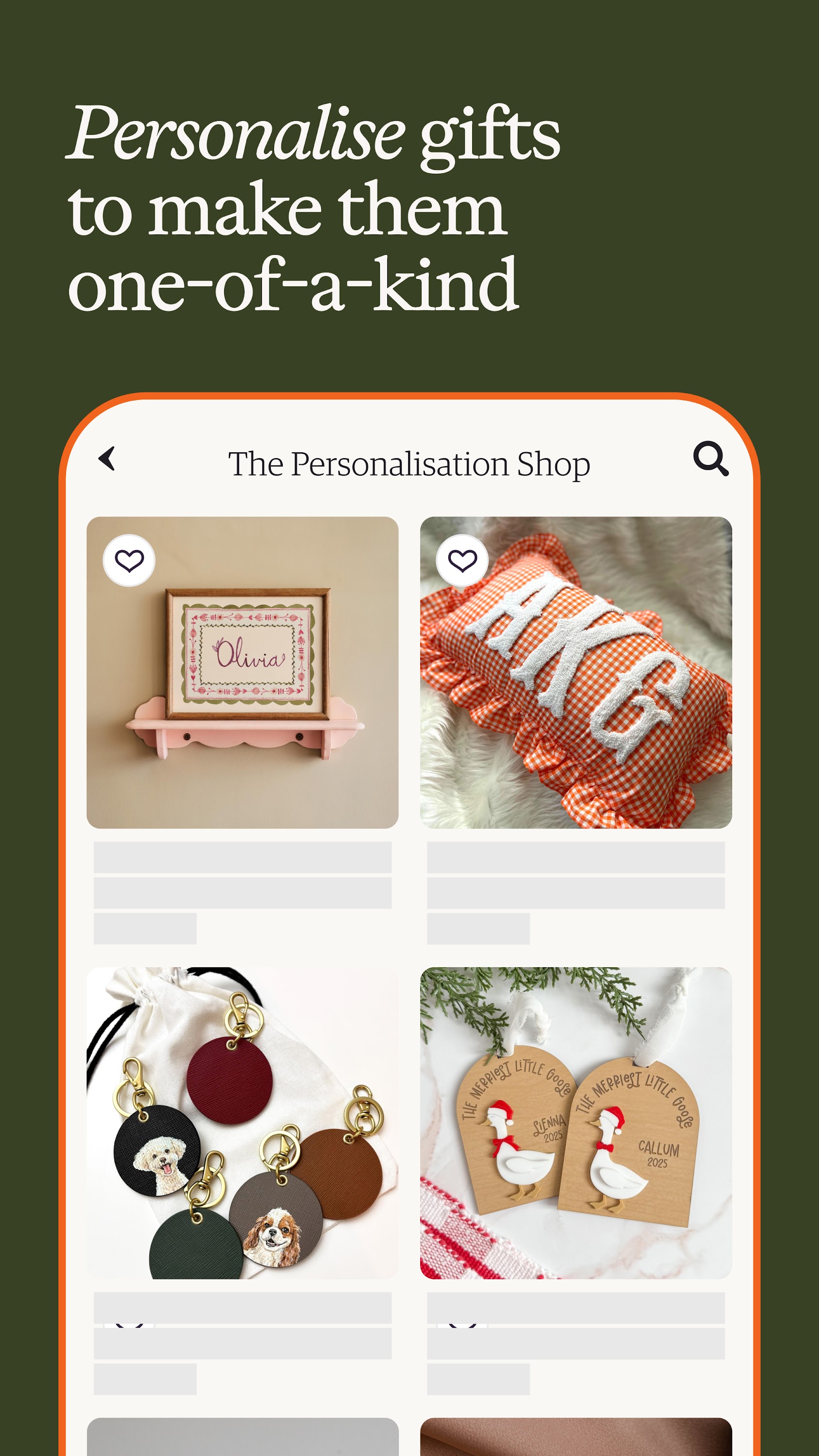 اسکرین شات 3 برنامه Etsy: Shop Home, Style & More